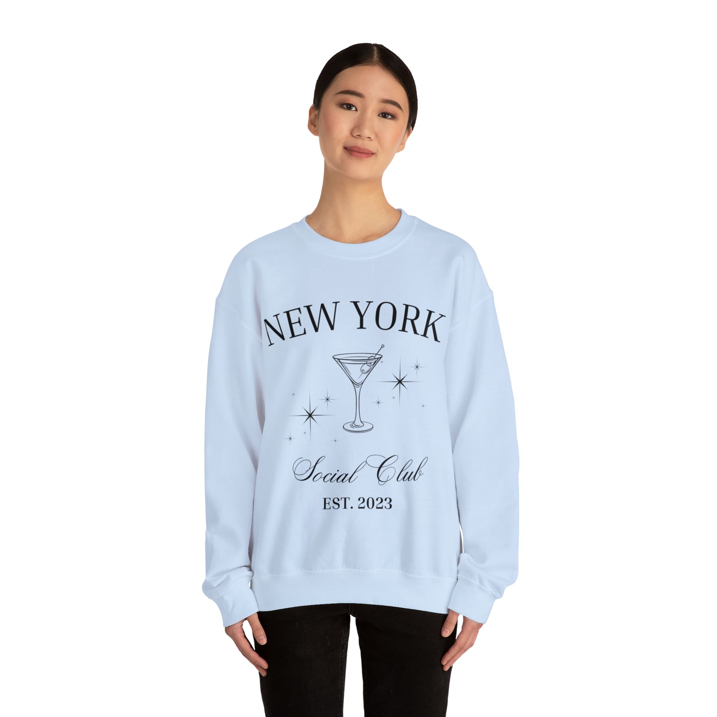New York Social Club Unisex Heavy Blend™ Crewneck Sweatshirt
