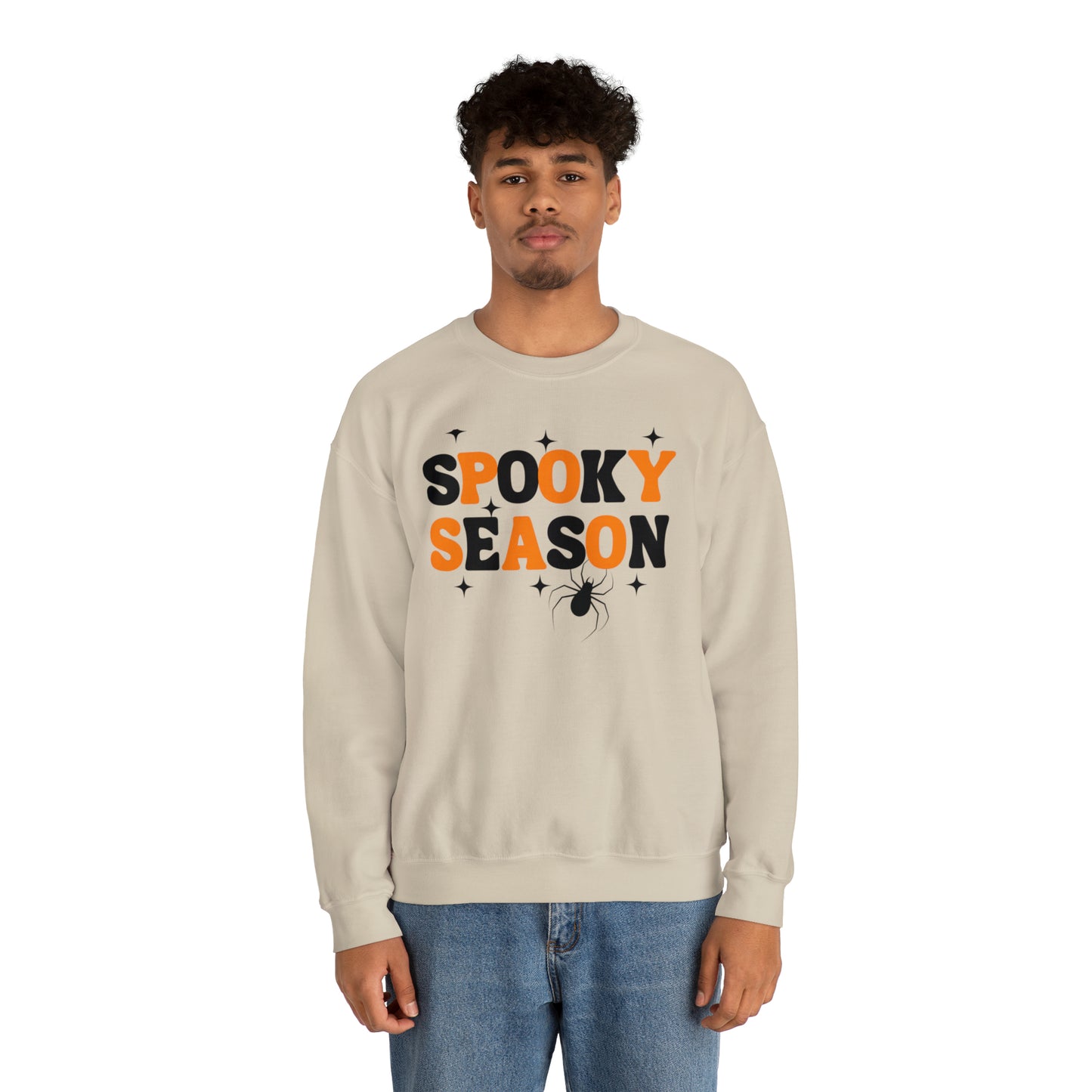 Spooky Season Bats Unisex Heavy Blend Crewneck Sweatshirt
