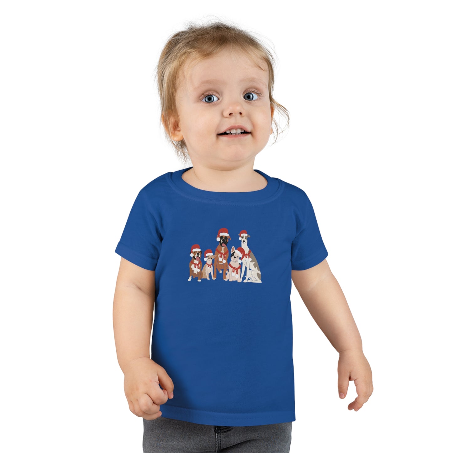 Santa Dogs Toddler T-shirt
