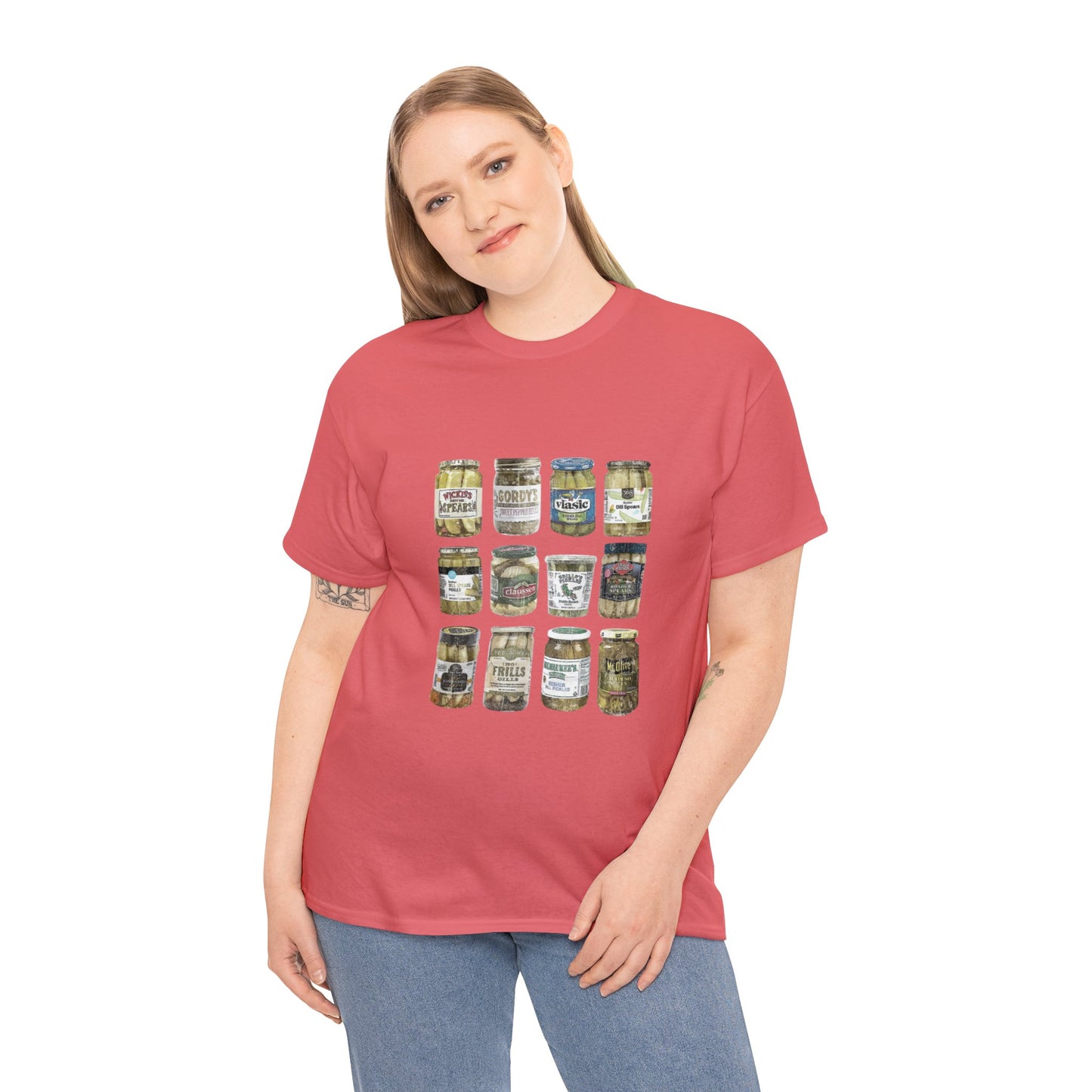 Pickle Jars Unisex Heavy  Cotton Tee
