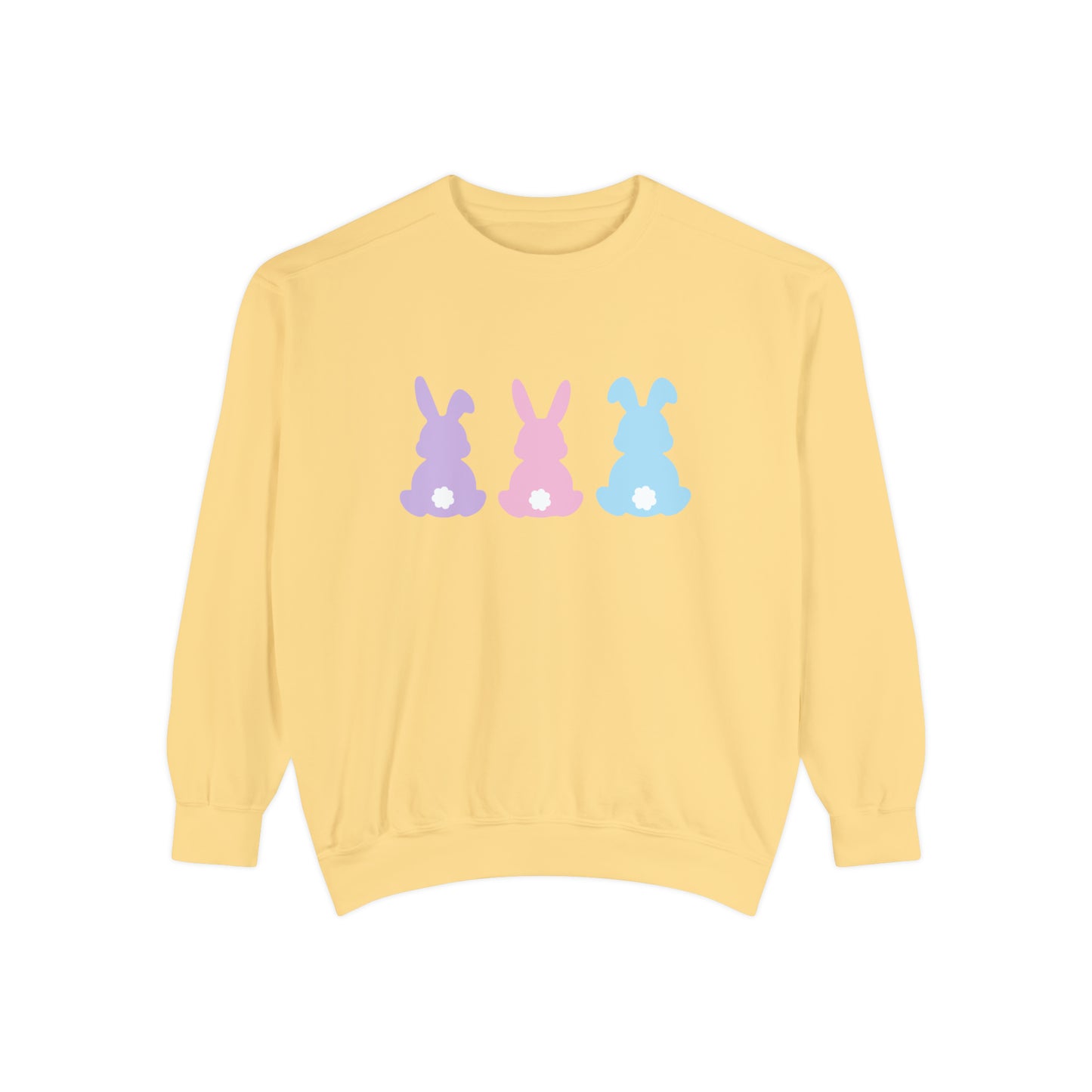 Bunny Pastel Comfort Colors Unisex Sweatshirt