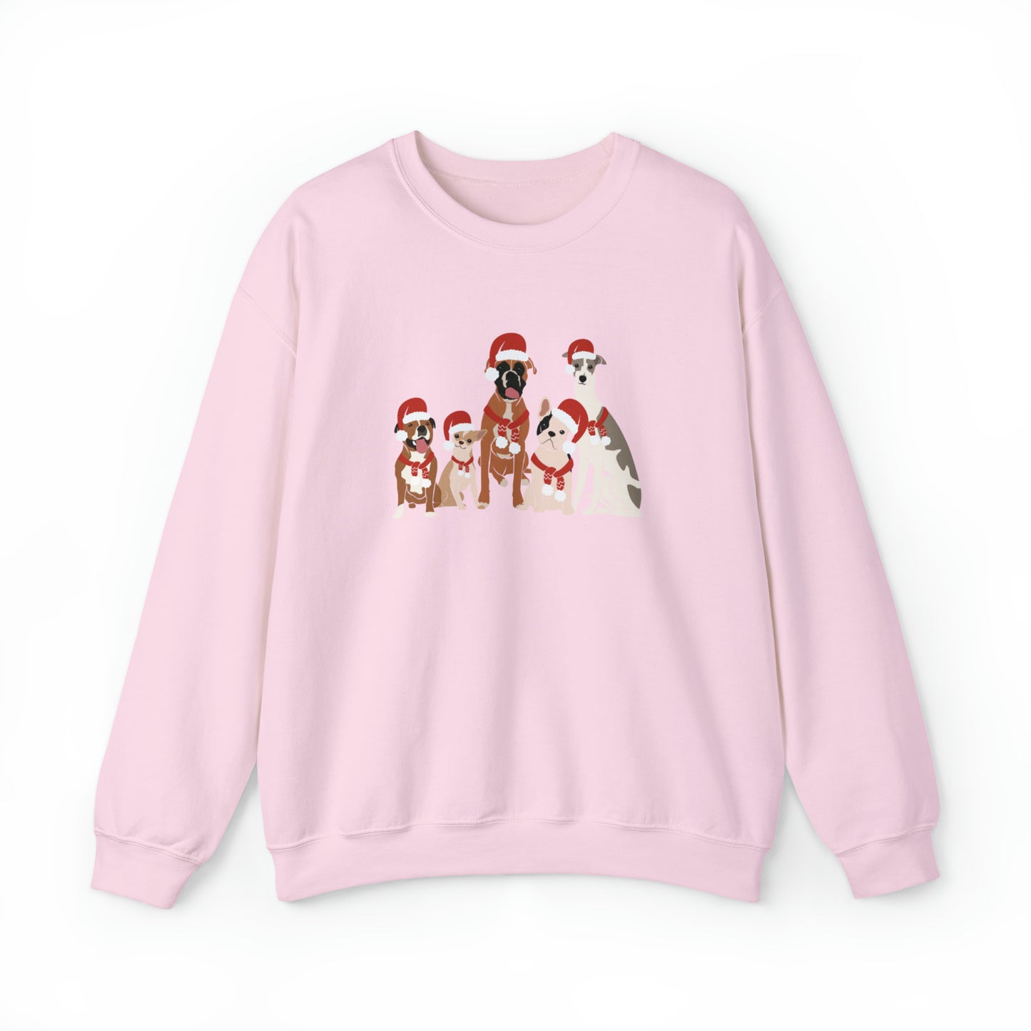 Santa Doggies Unisex Crewneck Sweatshirt