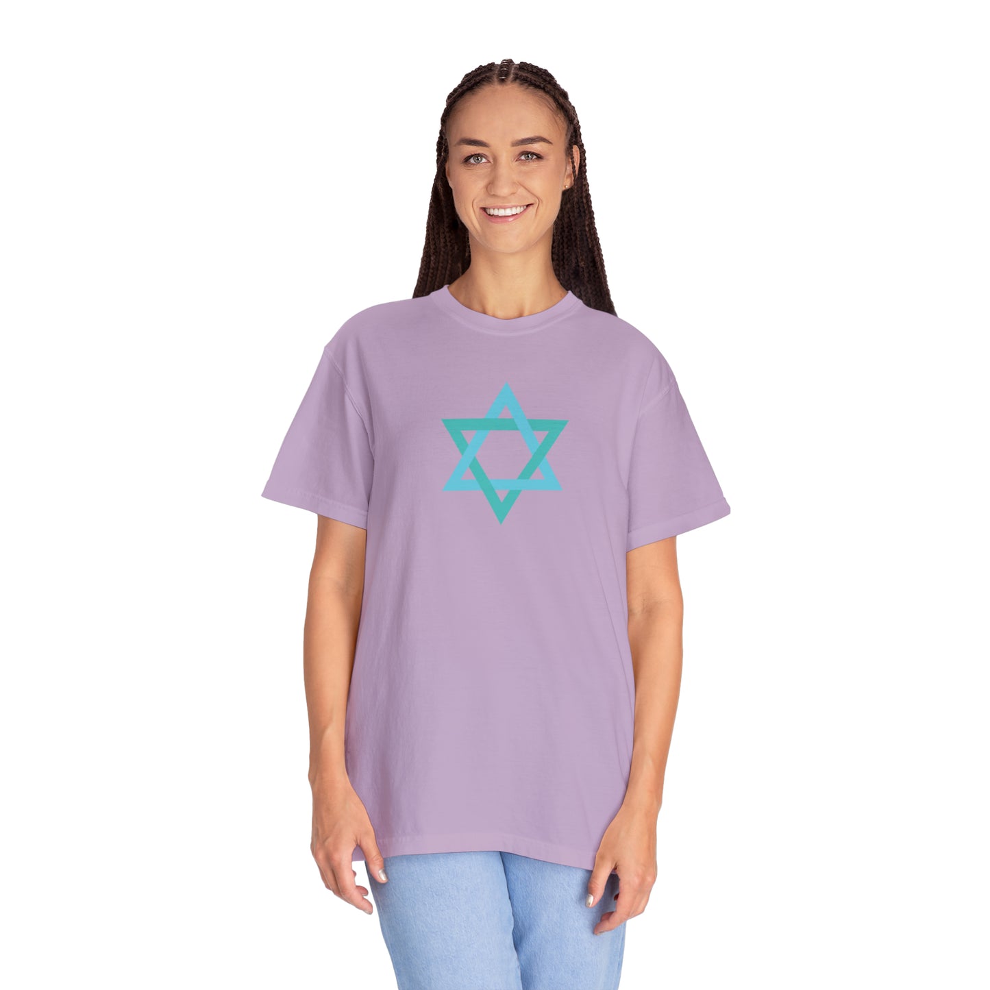 Jewish Star Unisex Garment-Dyed T-shirt