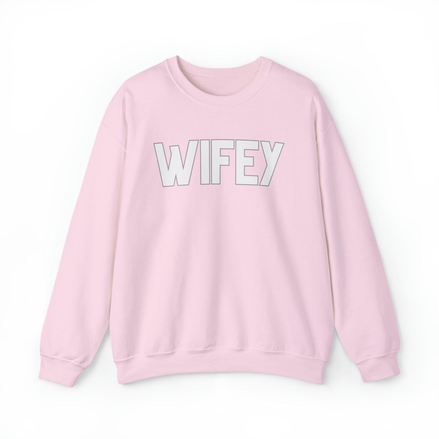 Wifey Unisex Heavy Blend Crewneck Sweatshirt