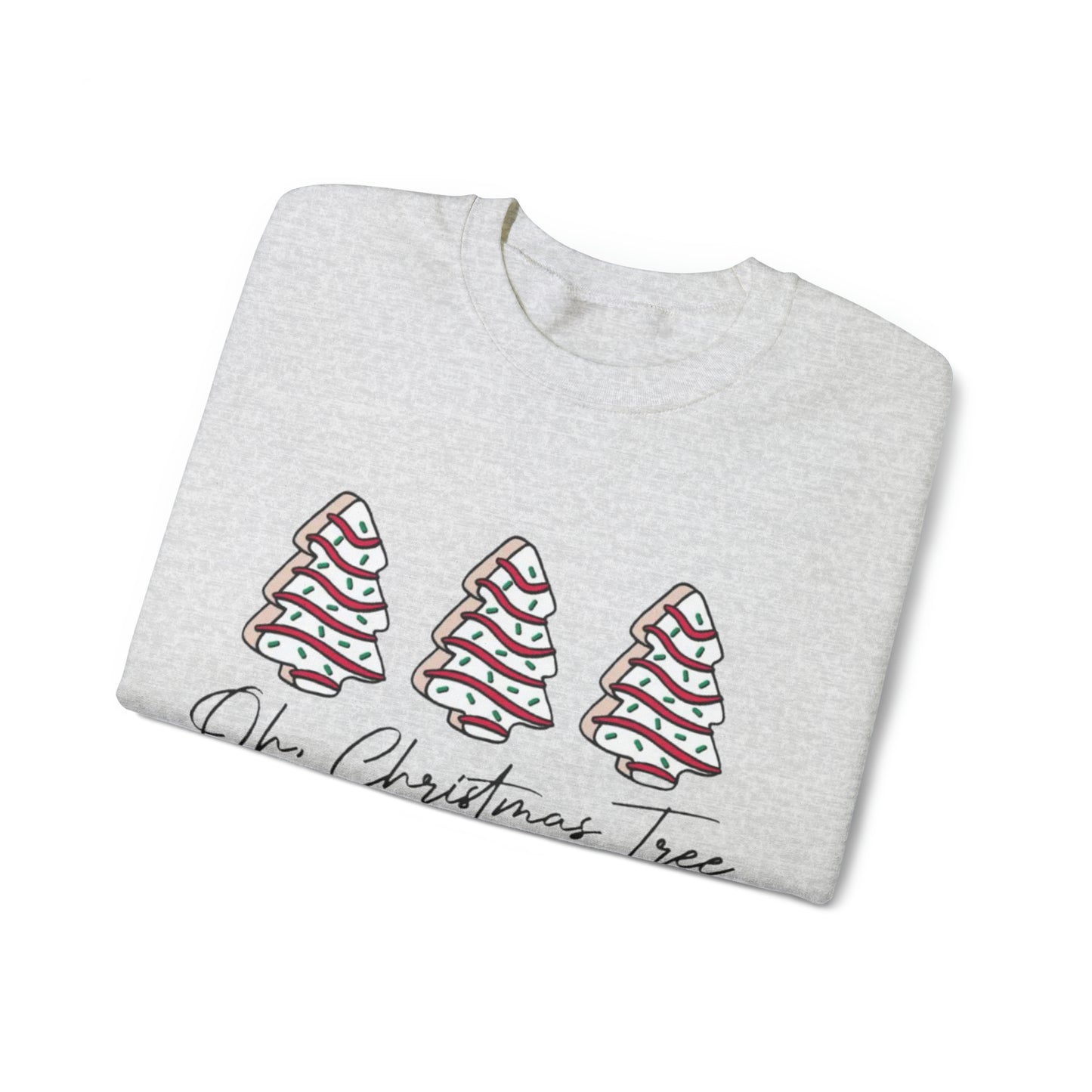 Oh Christmas Tree Unisex Heavy Blend Crewneck Sweatshirt