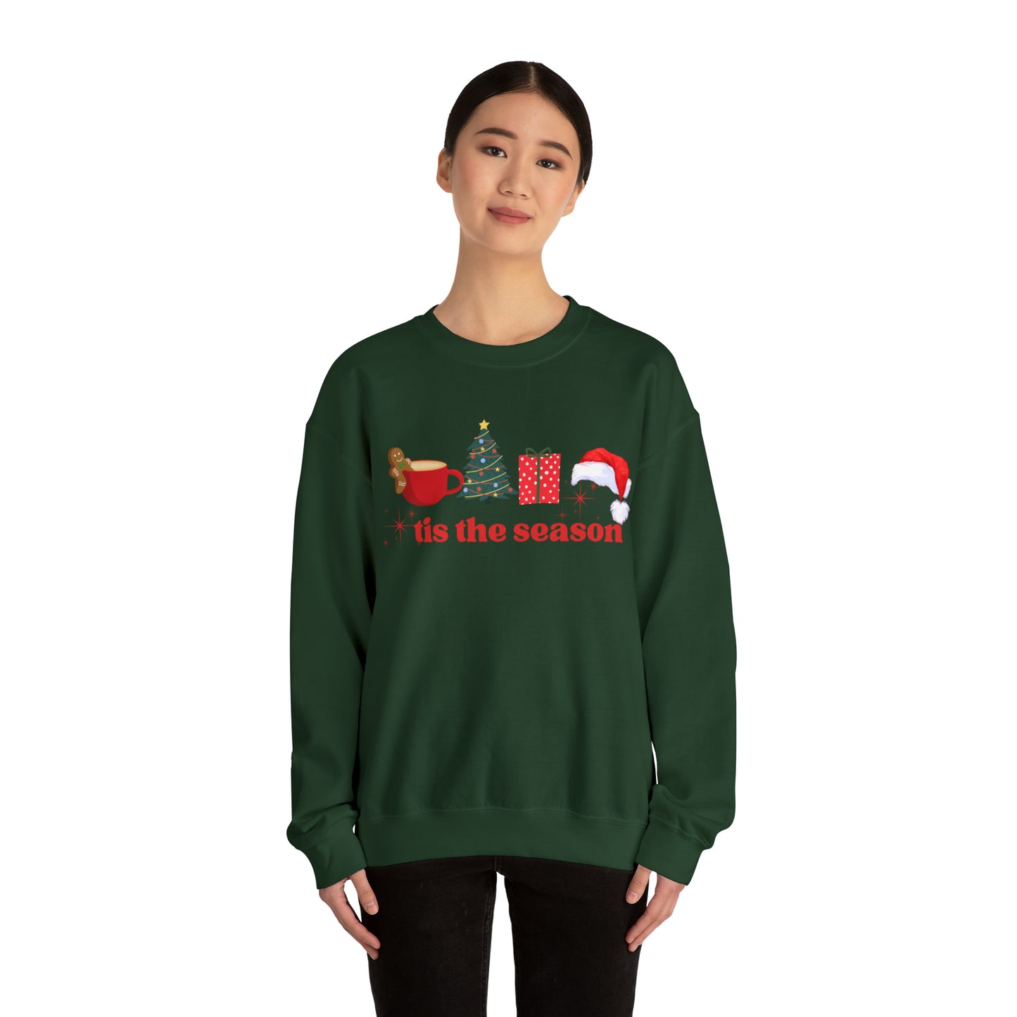 Tis The Season Gifts And Coco Unisex Heavy Blend™ Crewneck Sweatshirt