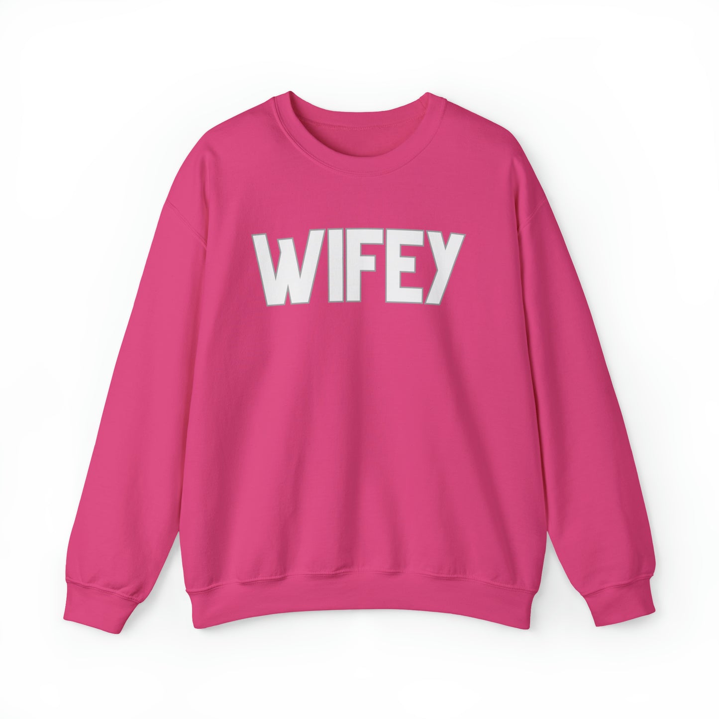 Wifey Unisex Heavy Blend Crewneck Sweatshirt