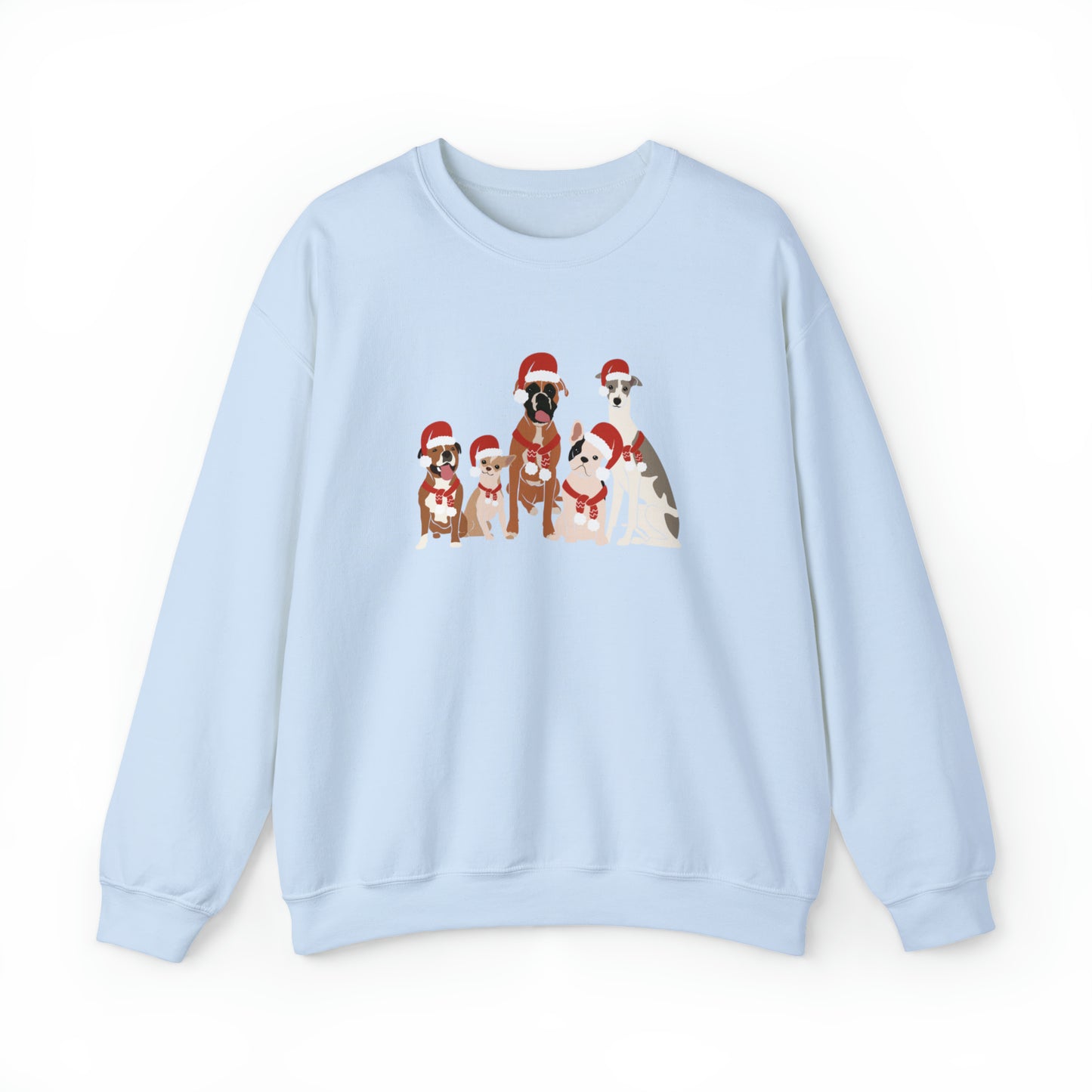 Santa Doggies Unisex Crewneck Sweatshirt
