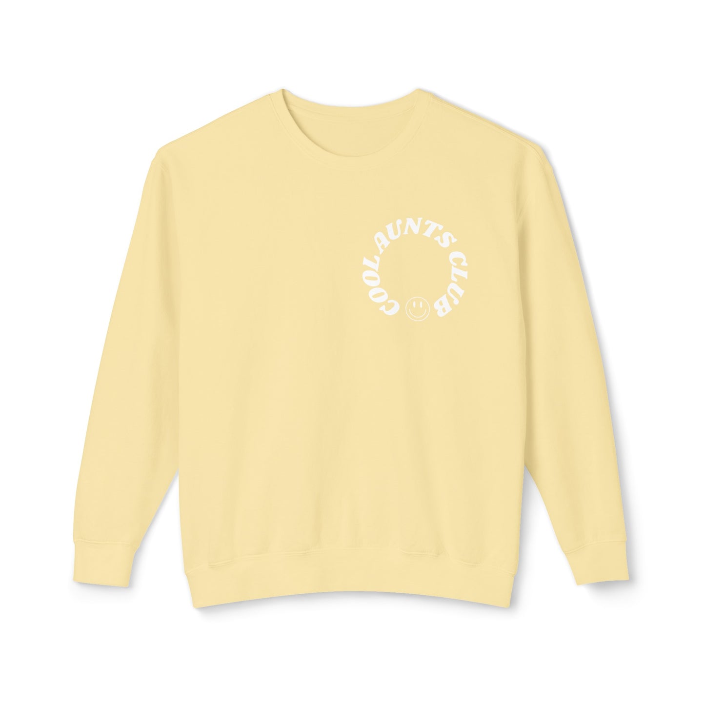 Comfort colors Cool Aunts Club Unisex Lightweight Crewneck Sweatshirt