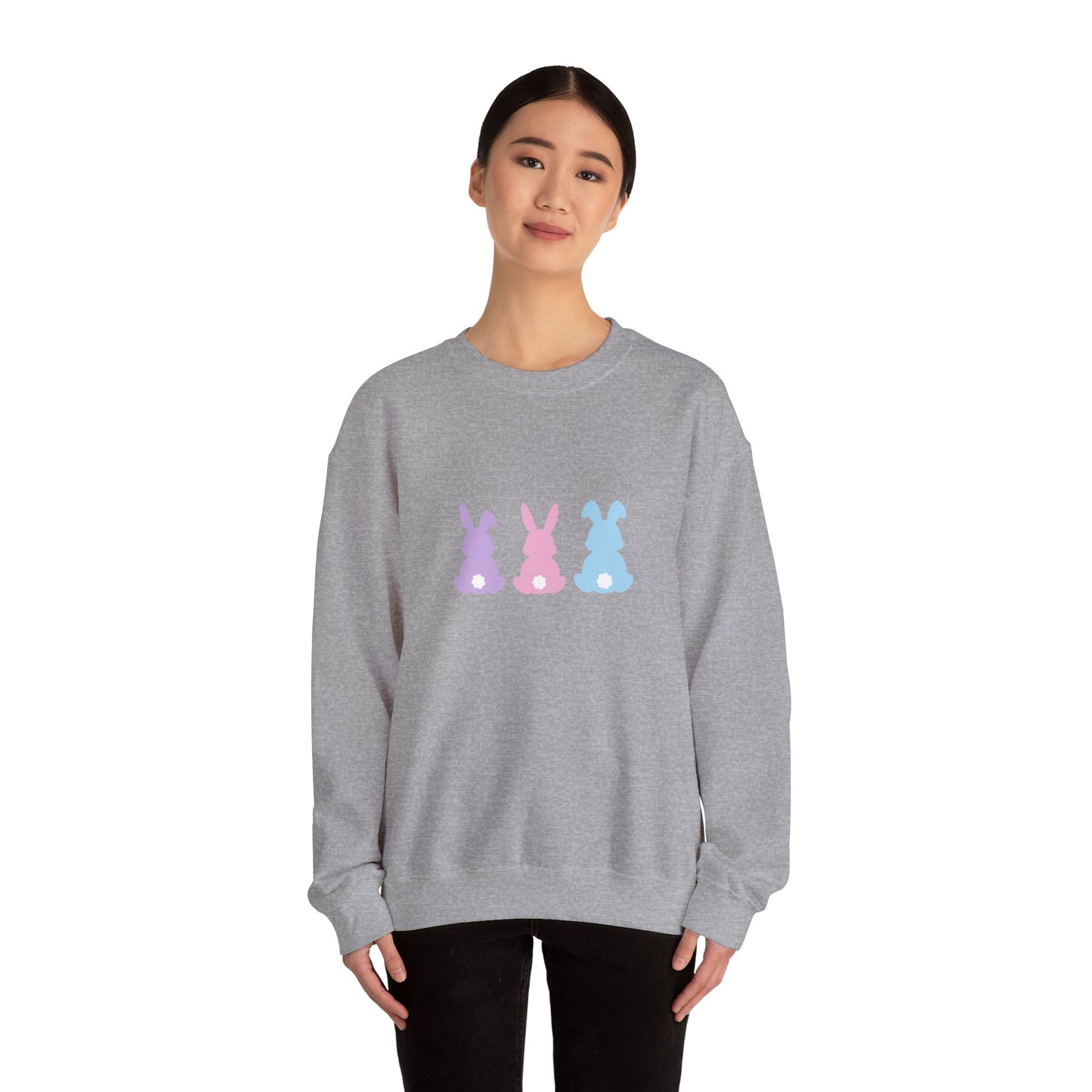 Bunny Pastel Crewneck Sweatshirt