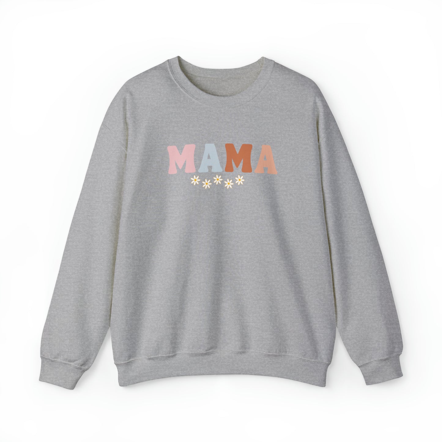 Mama Daisy Unisex Heavy Blend  Crewneck Sweatshirt