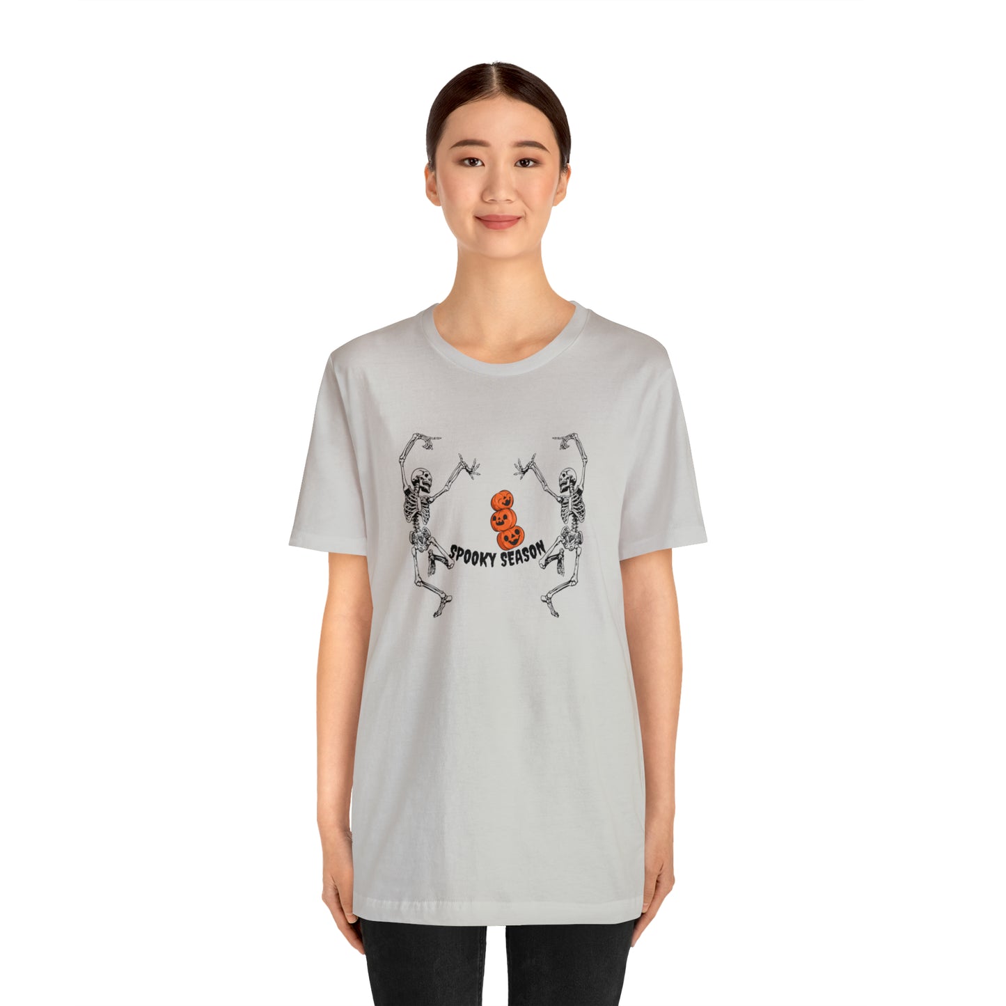 Stay Spooky Skeleton Dance Unisex Jersey Short Sleeve Tee
