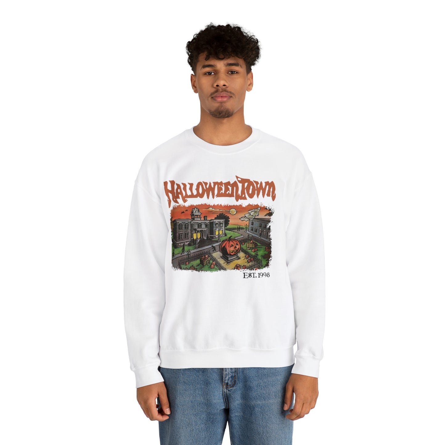 HalloweenTown Unisex Heavy Blend Crewneck Sweatshirt
