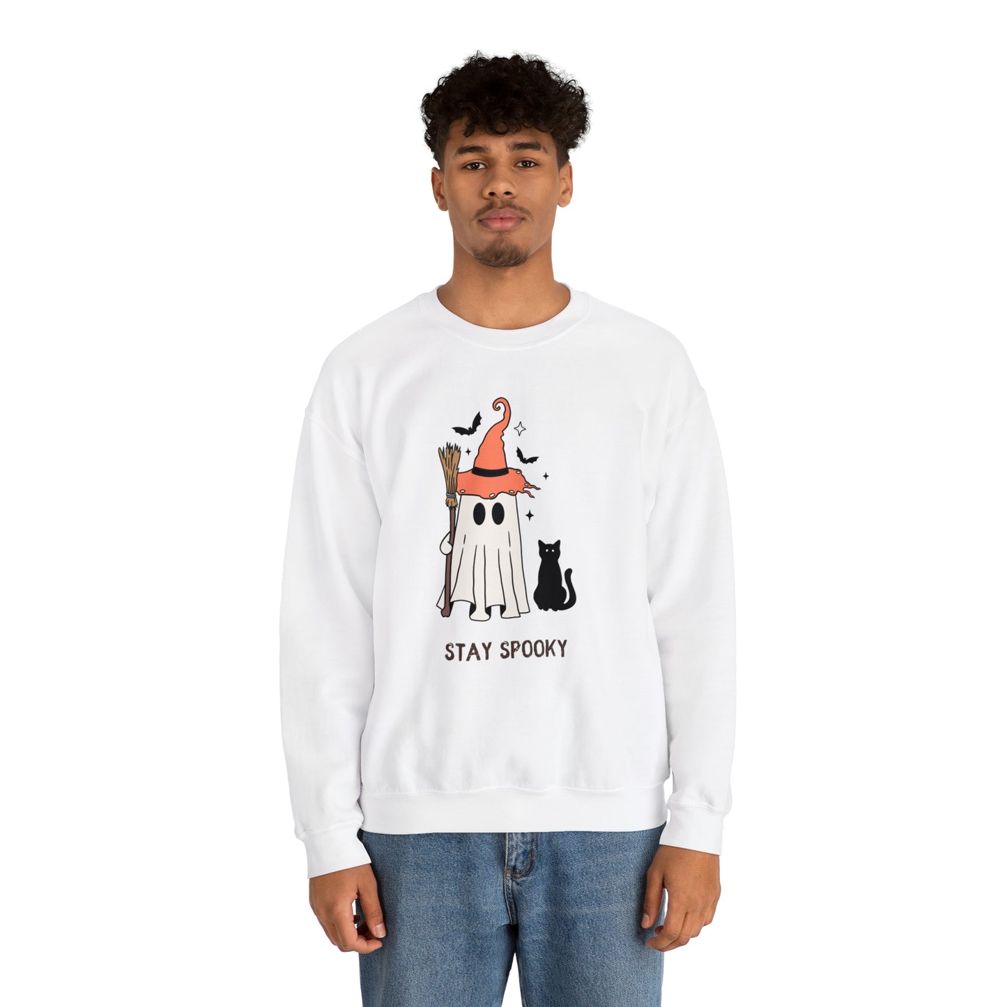 Stay Spooky Unisex Heavy Blend Crewneck Sweatshirt