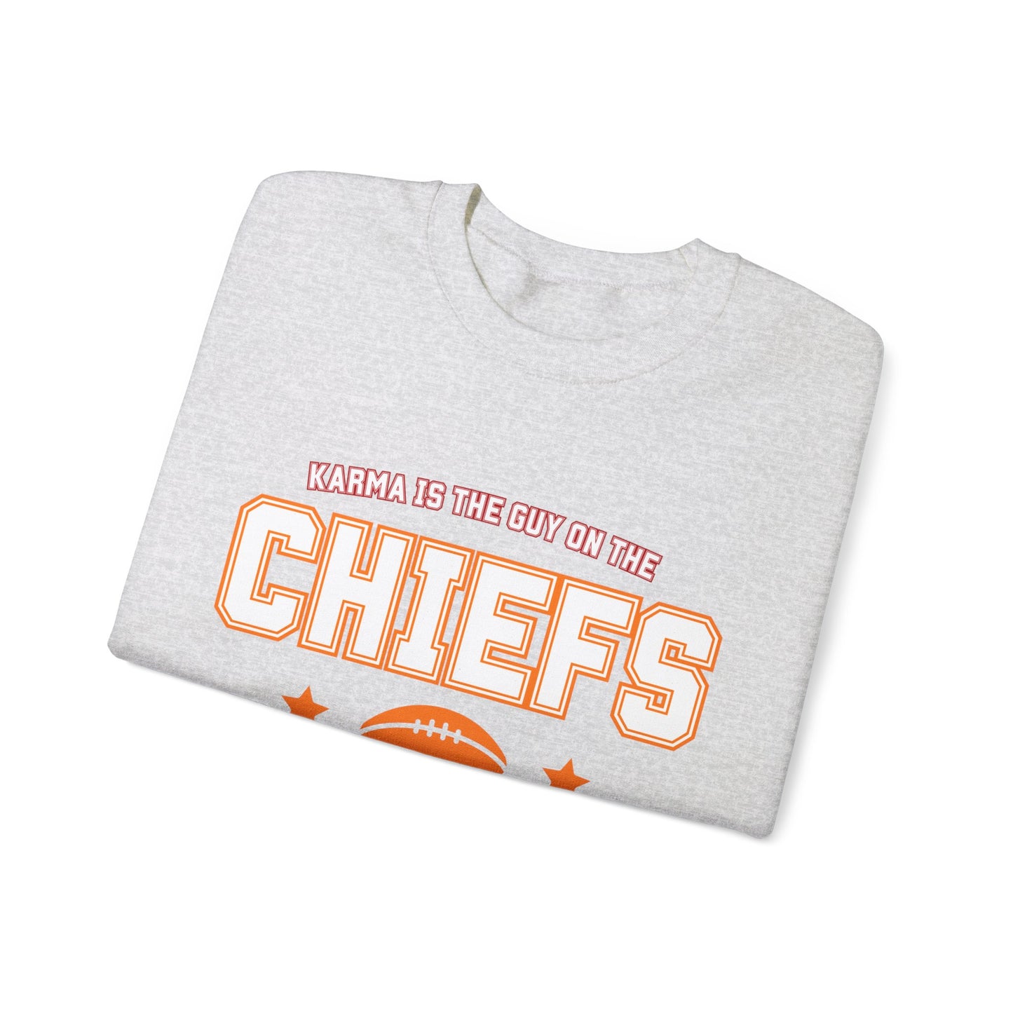 Karma Is The Guy On The Chiefs Unisex Crewneck