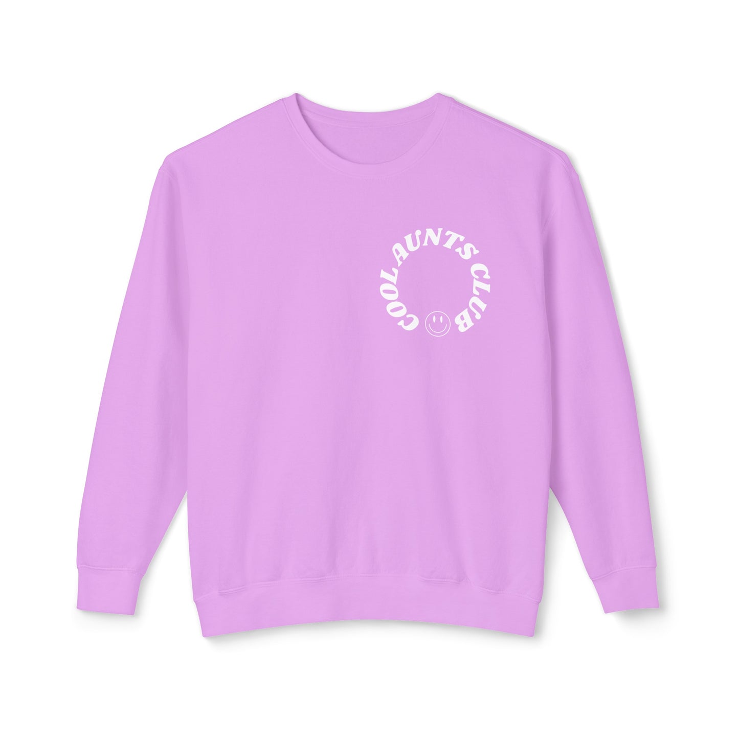 Comfort colors Cool Aunts Club Unisex Lightweight Crewneck Sweatshirt