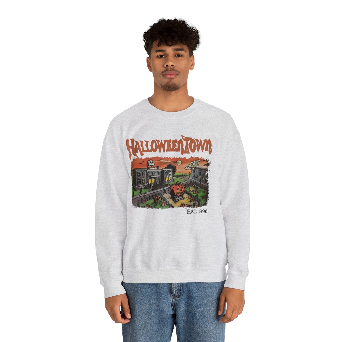 HalloweenTown Unisex Heavy Blend Crewneck Sweatshirt