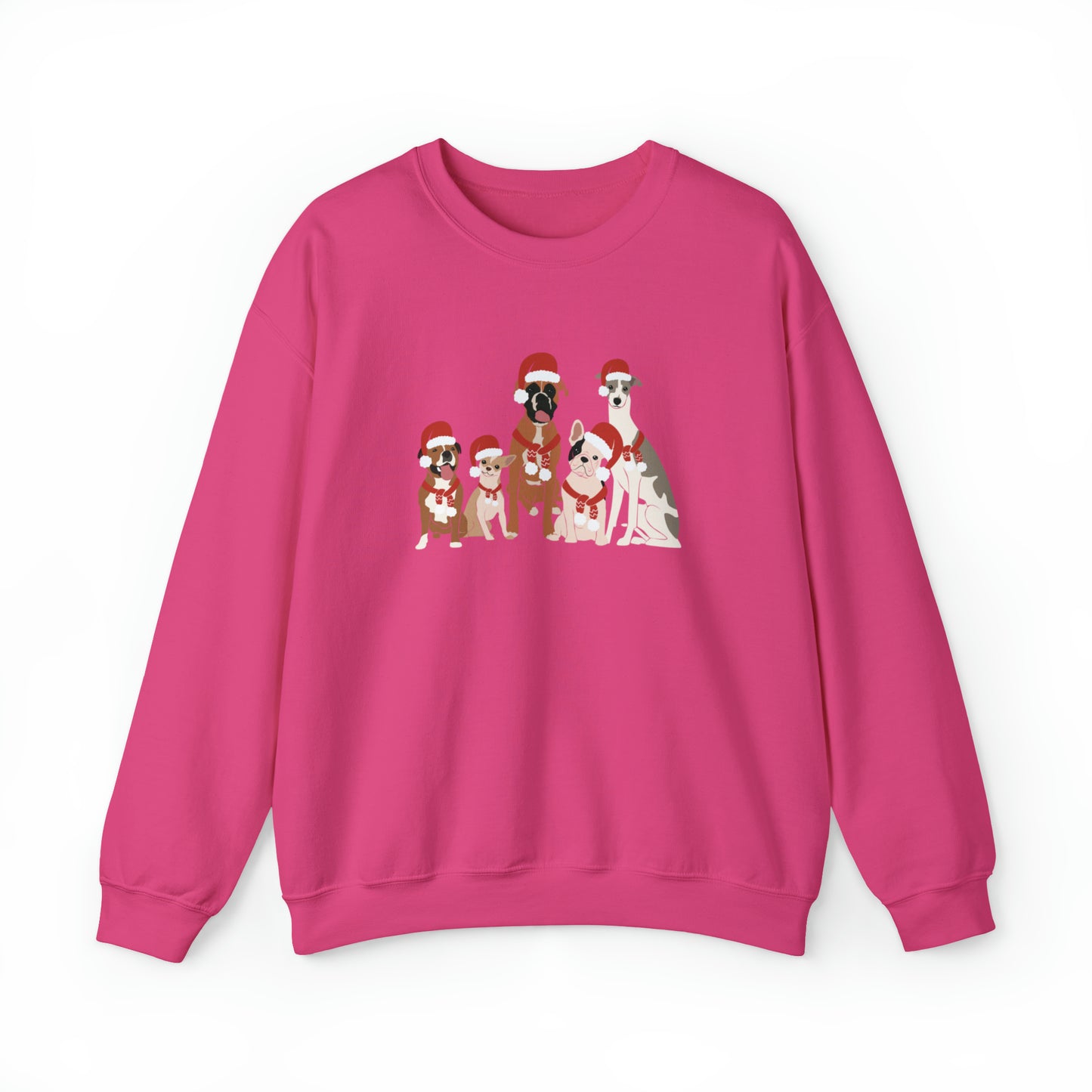 Santa Doggies Unisex Crewneck Sweatshirt