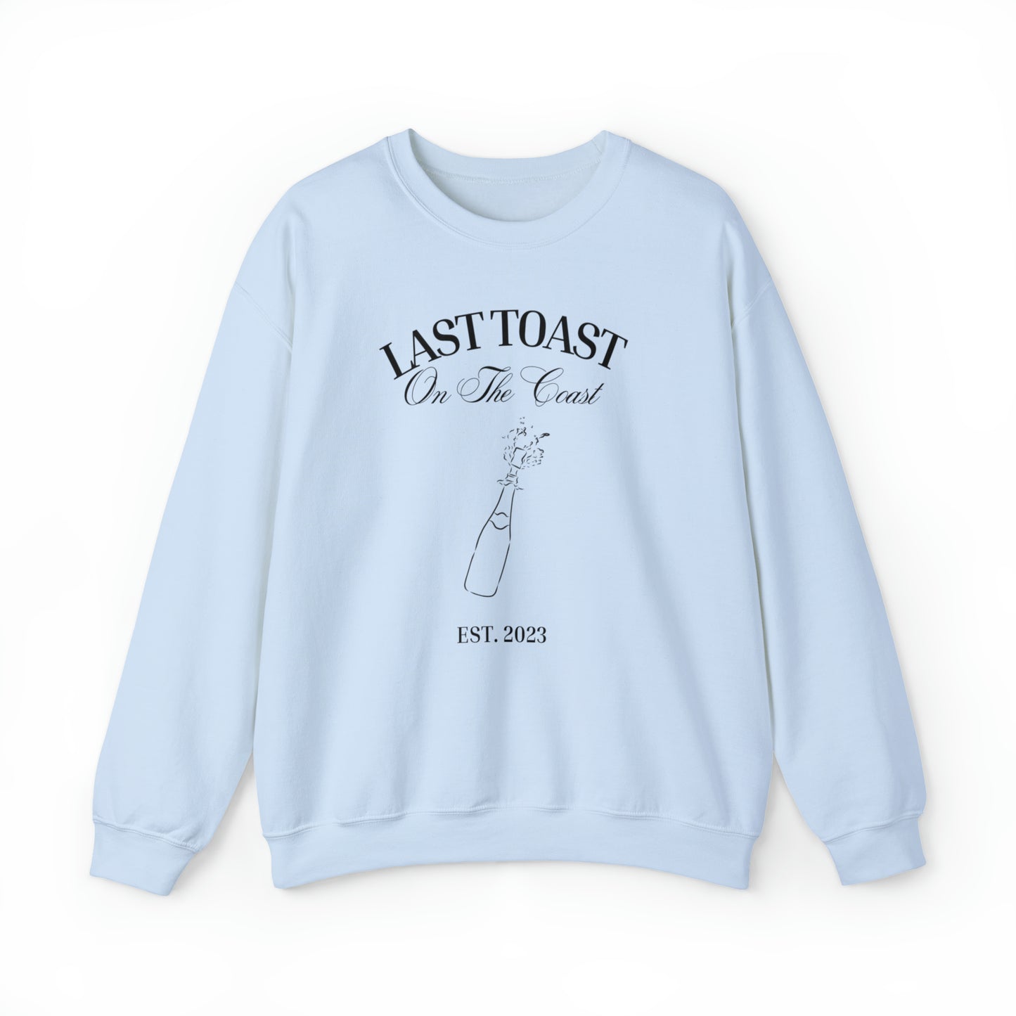 Last Toast On The Coast Unisex Heavy Blend Crewneck Sweatshirt