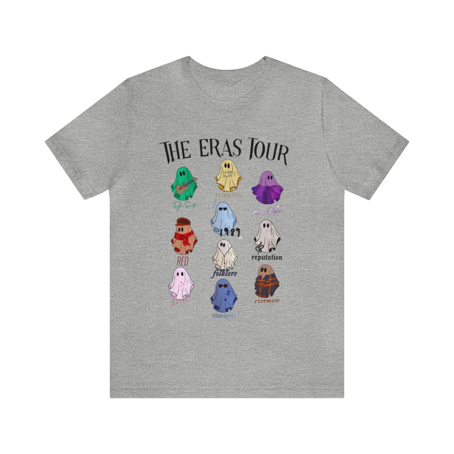 The Eras Tour Ghost Unisex Jersey Short Sleeve Tee