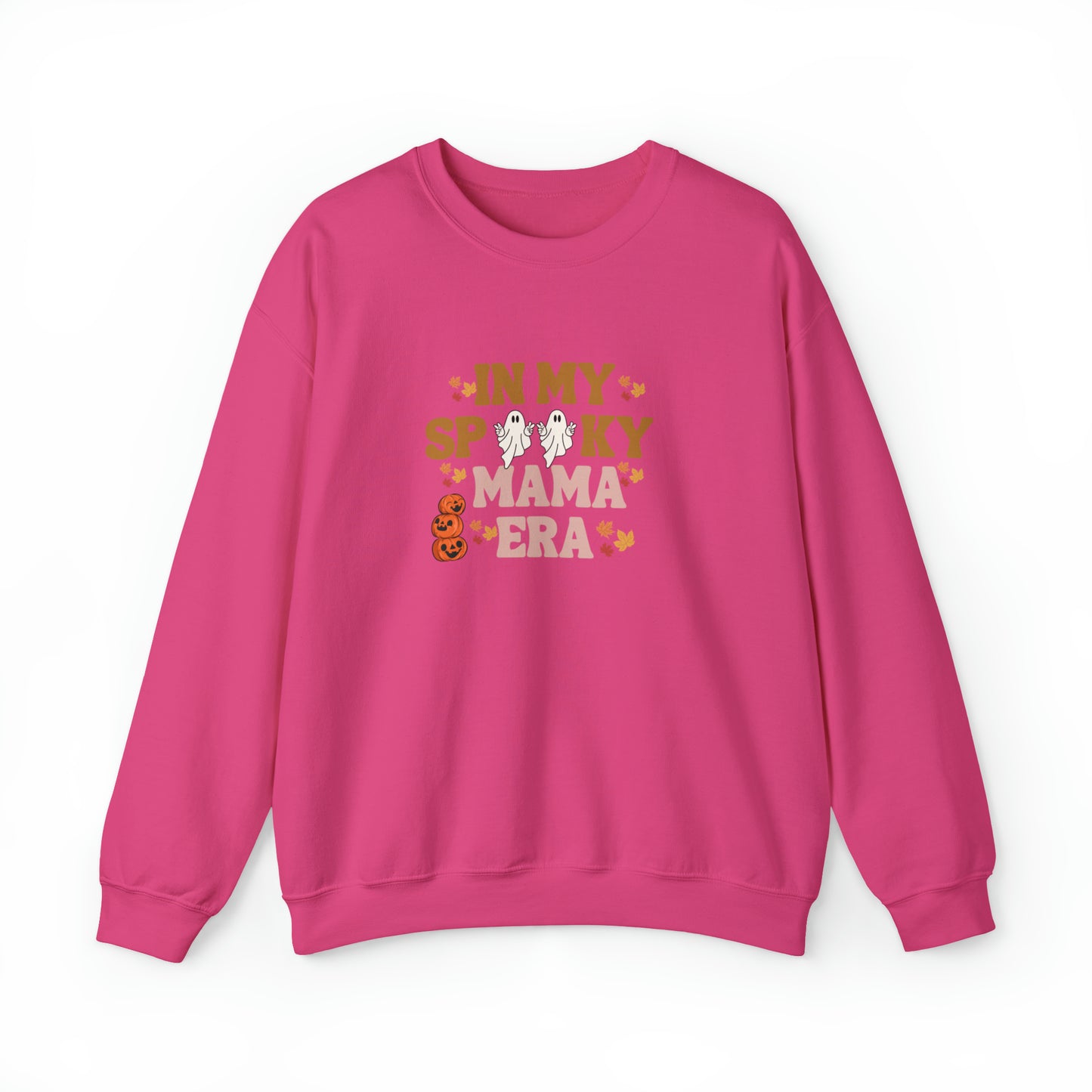 In My Spooky Mama Era Unisex Heavy Blend Crewneck Sweatshirt