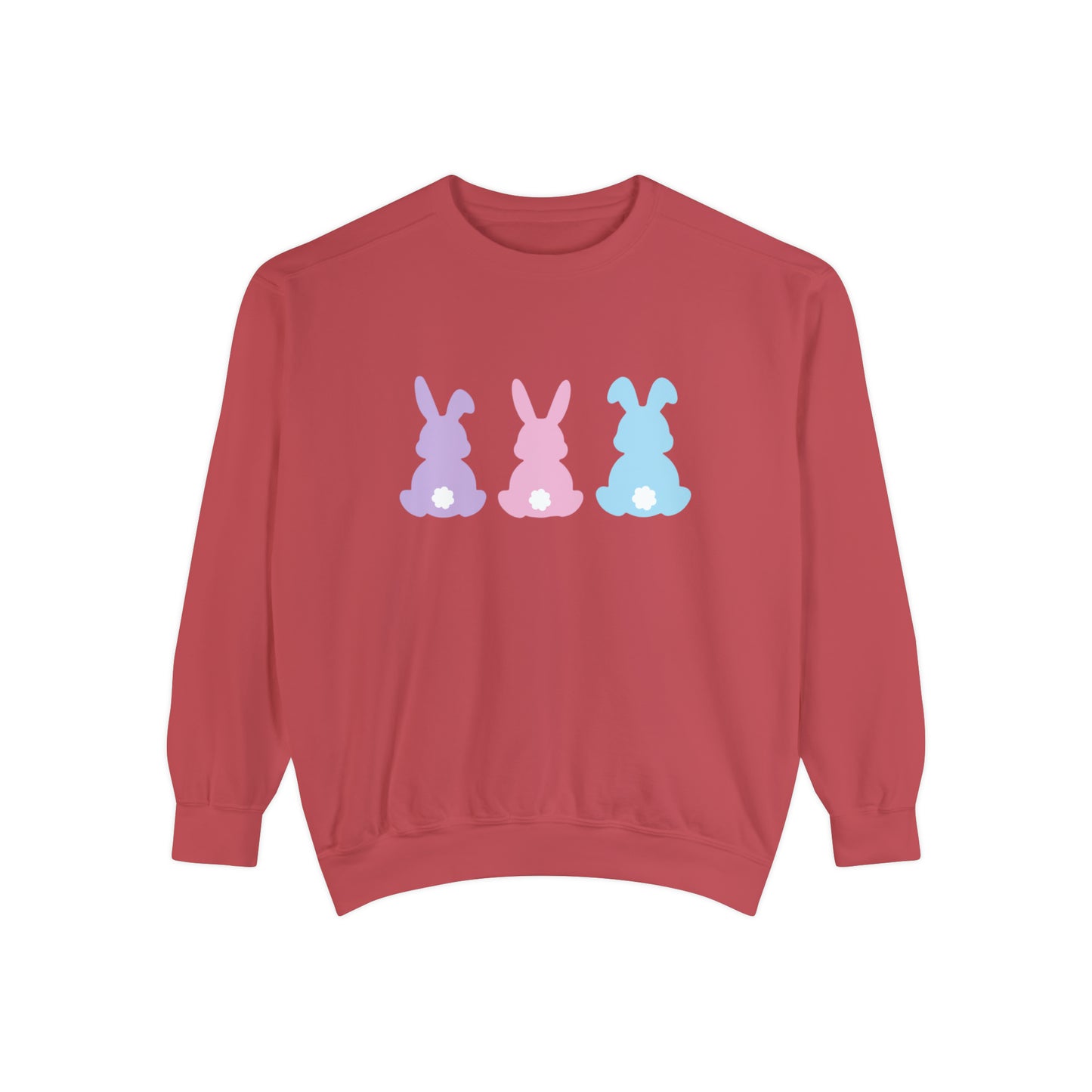 Bunny Pastel Comfort Colors Unisex Sweatshirt