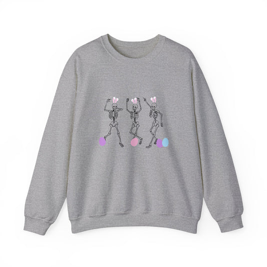 Skeleton Easter Unisex Crewneck Sweatshirt