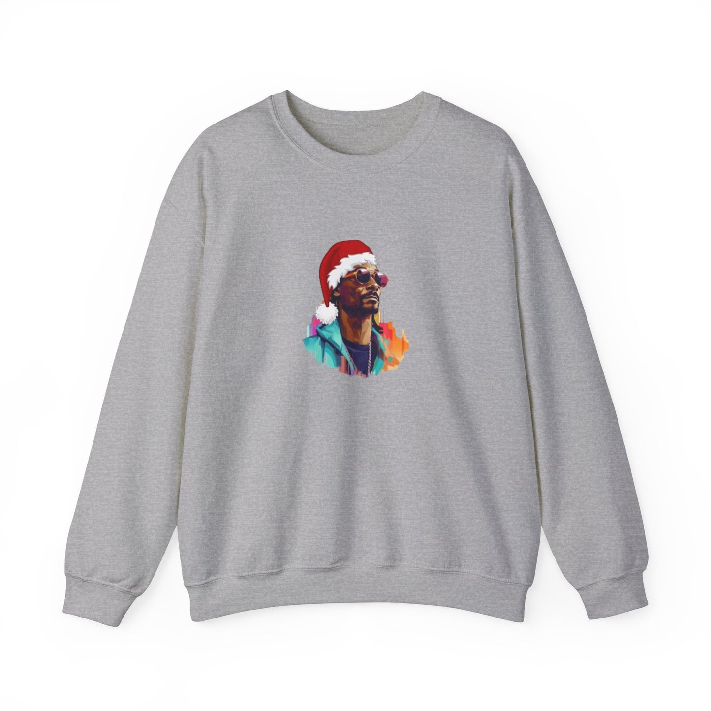 Snoop Dog Christmas Unisex Heavy Blend Crewneck Sweatshirt