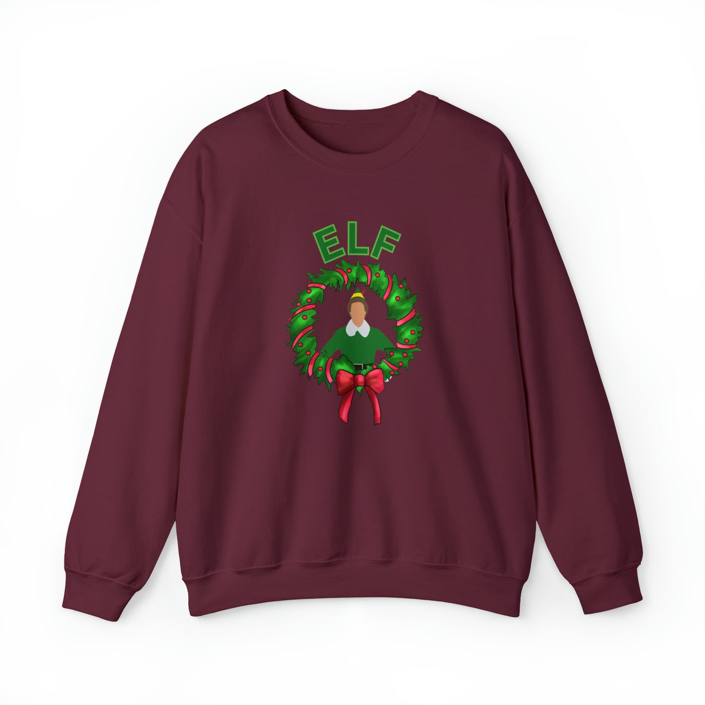 Buddy Elf Christmas Unisex Heavy Blend Crewneck Sweatshirt