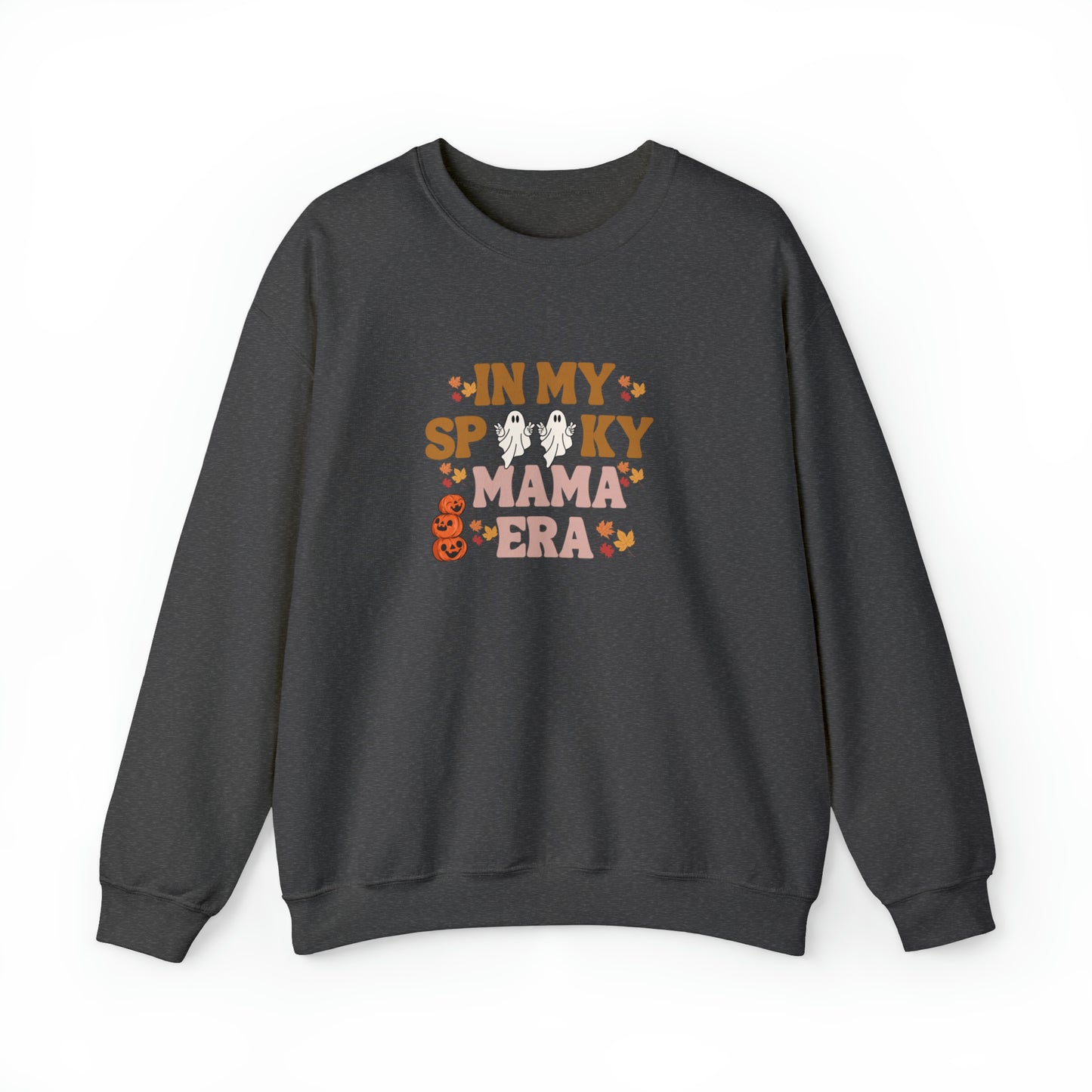 In My Spooky Mama Era Unisex Heavy Blend Crewneck Sweatshirt