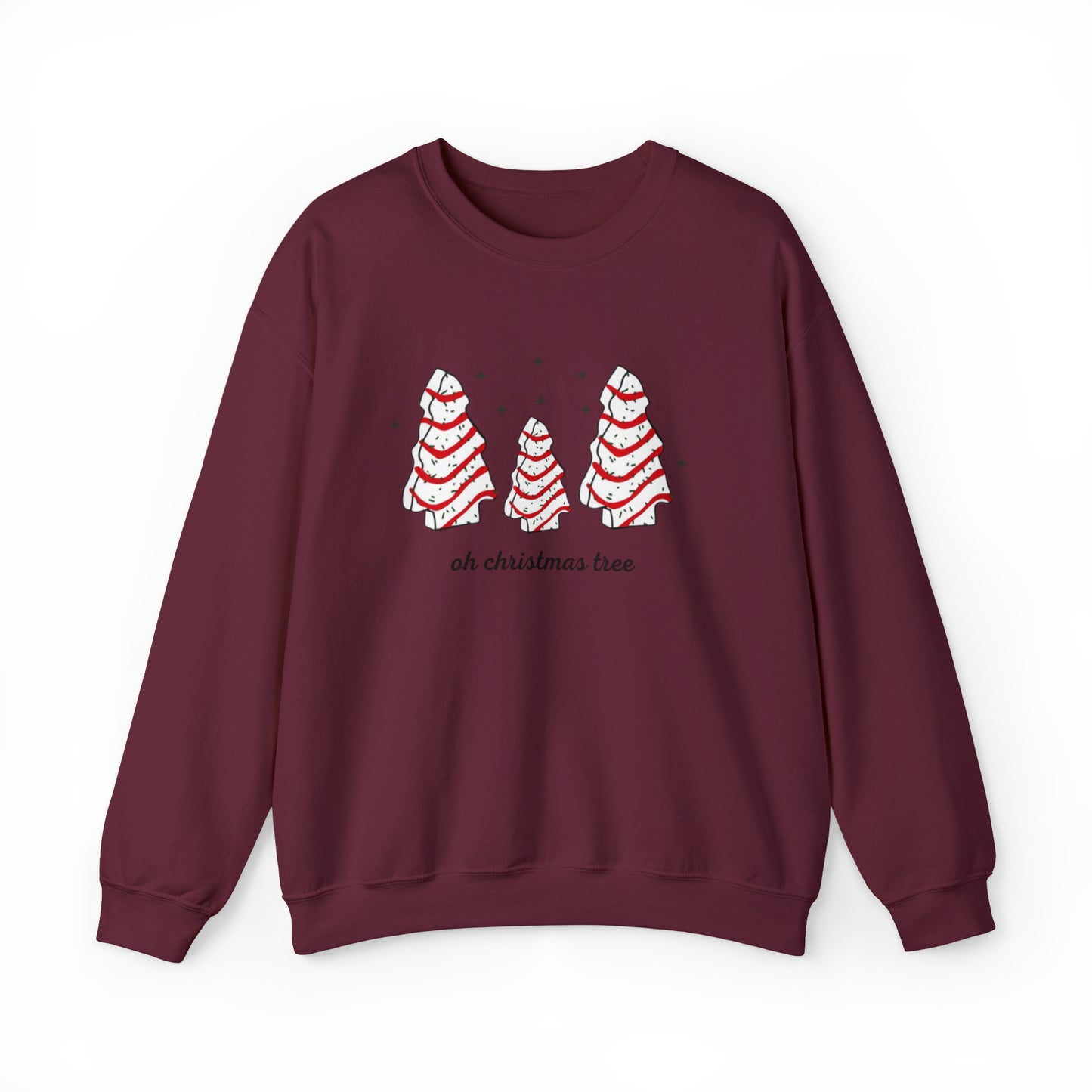 Oh Christmas Tree Unisex Heavy Blend Crewneck Sweatshirt