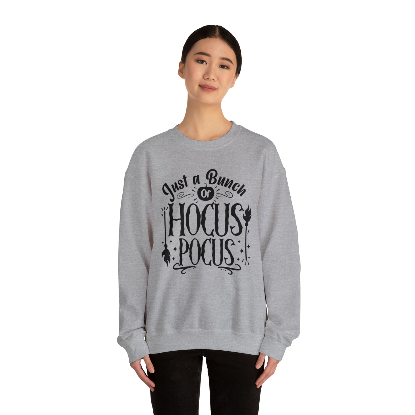 Just A Bunch Of Hocus Pocus Unisex Heavy Blend Crewneck Sweatshirt