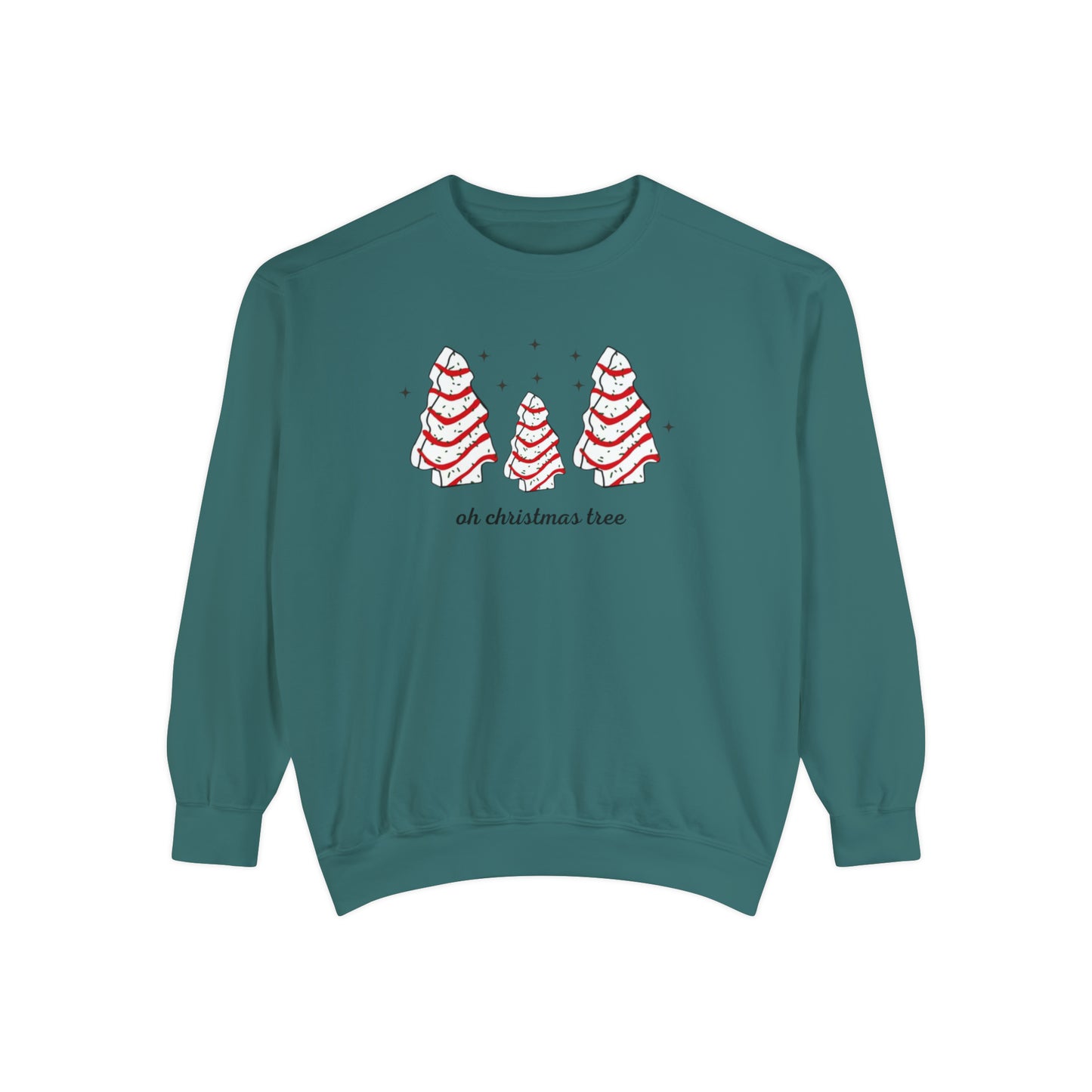 Oh Christmas Tree Unisex Garment-Dyed Sweatshirt