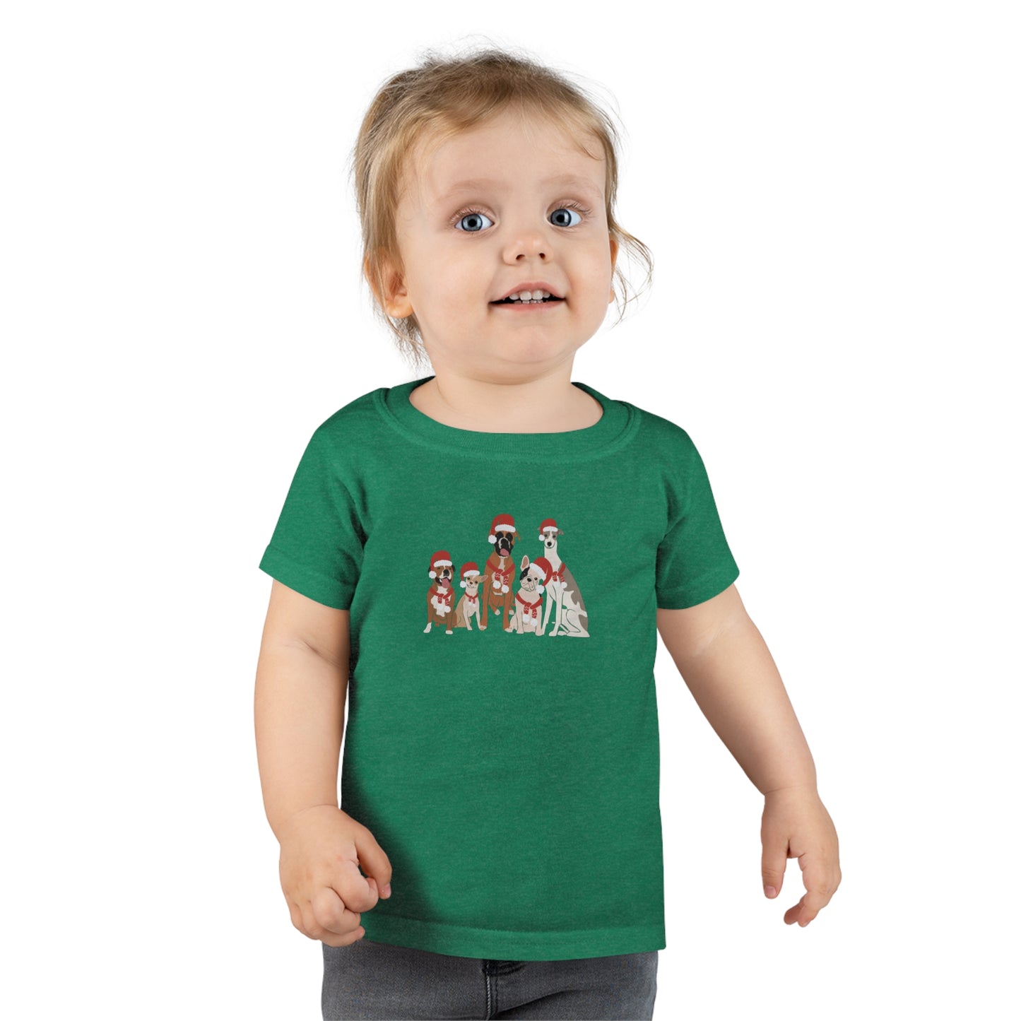 Santa Dogs Toddler T-shirt