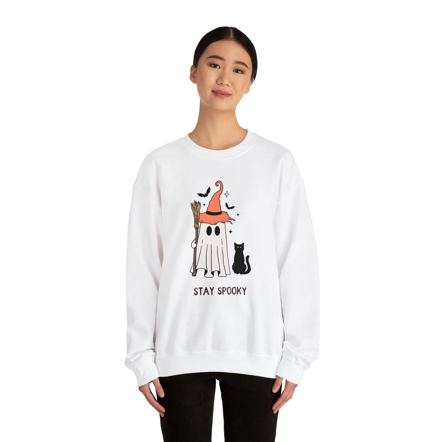 Stay Spooky Unisex Heavy Blend Crewneck Sweatshirt