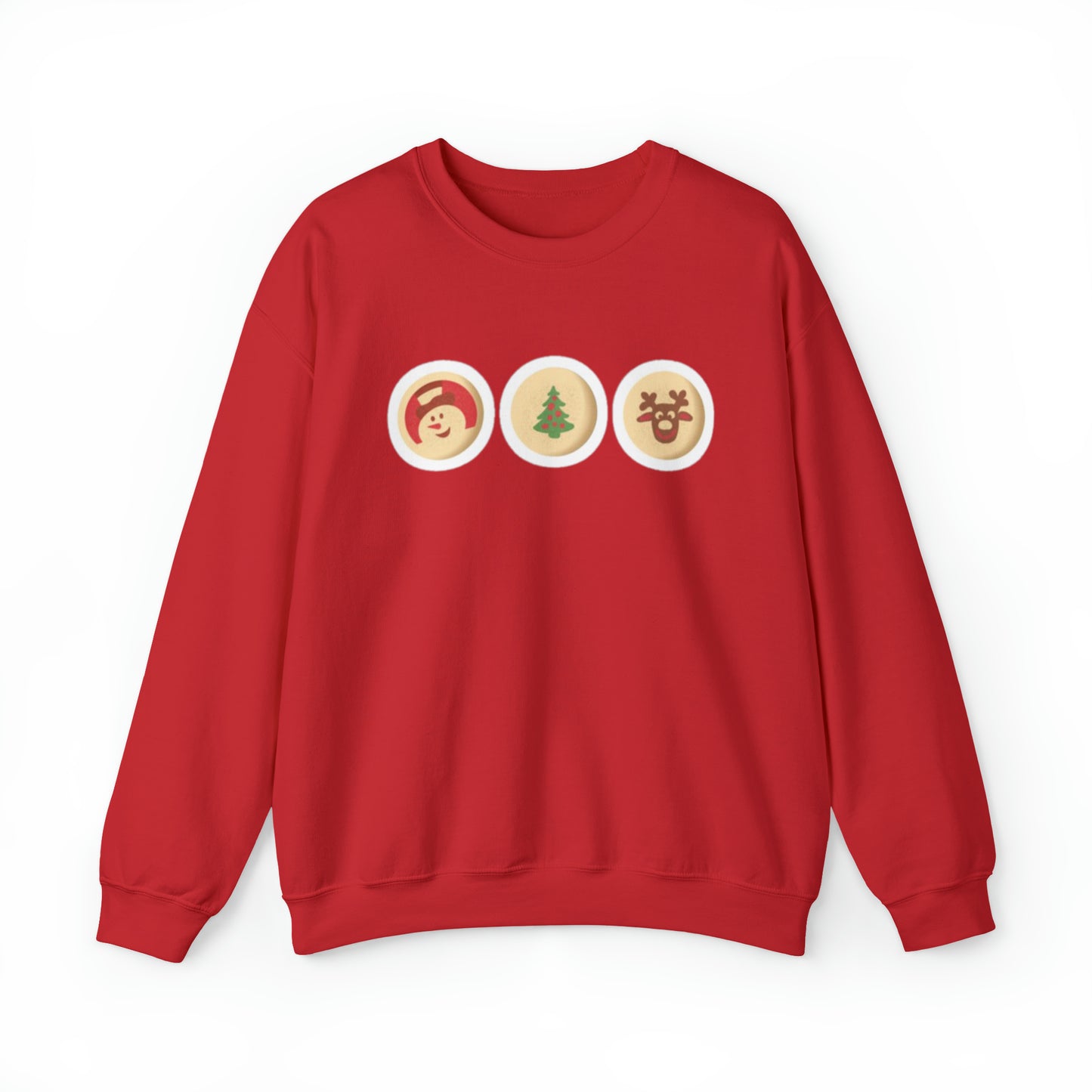 Christmas Sugar Cookie Unisex Heavy Blend Crewneck Sweatshirt