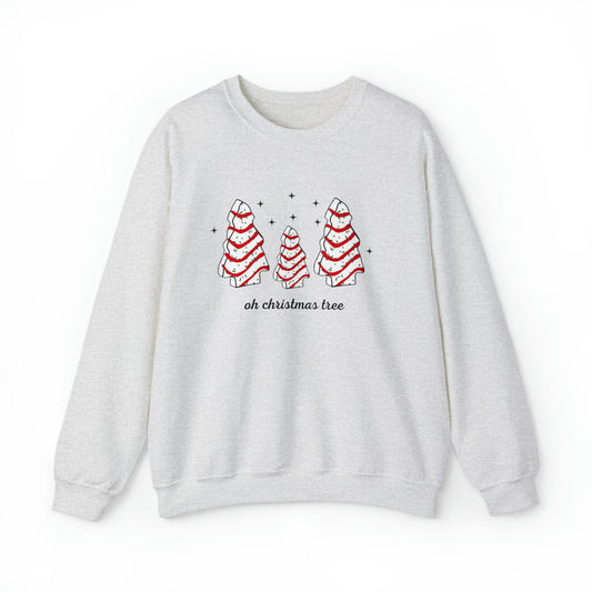 Oh Christmas Tree Unisex Heavy Blend Crewneck Sweatshirt
