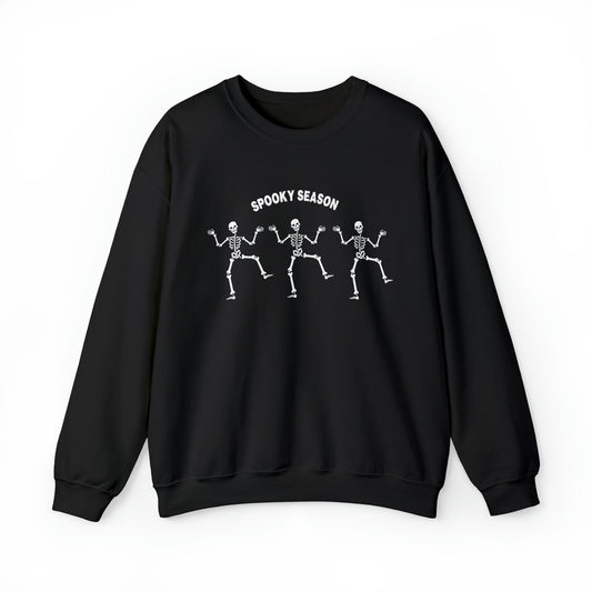 Spooky Season Skeletons Unisex Heavy Blend Crewneck Sweatshirt