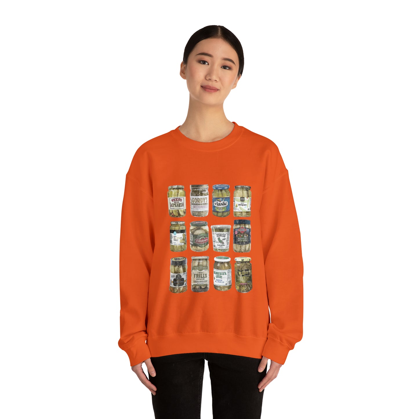 Pickle Jars Unisex Heavy Blend Crewneck Sweatshirt