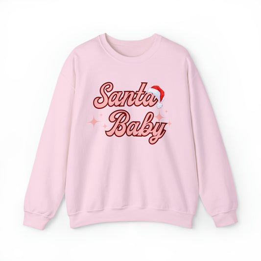 Santa Baby Unisex Heavy Blend Crewneck Sweatshirt