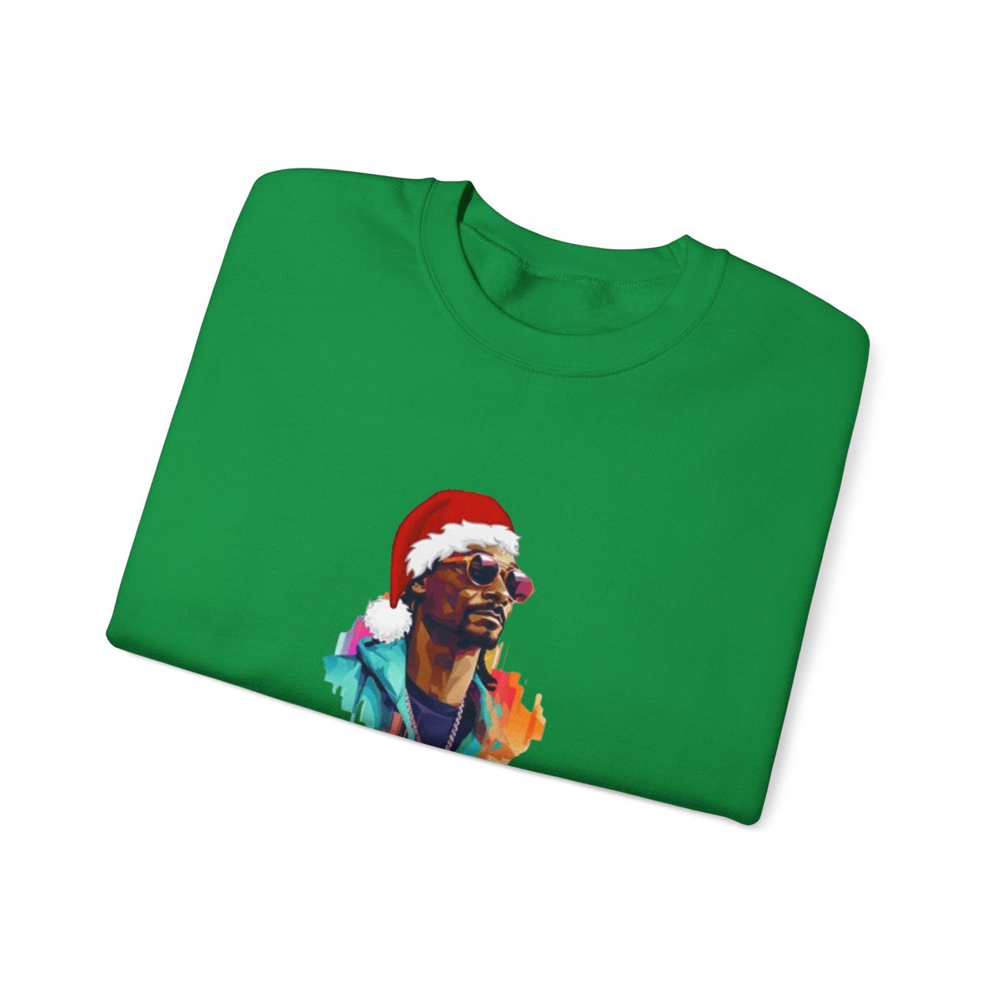 Snoop Dog Christmas Unisex Heavy Blend Crewneck Sweatshirt