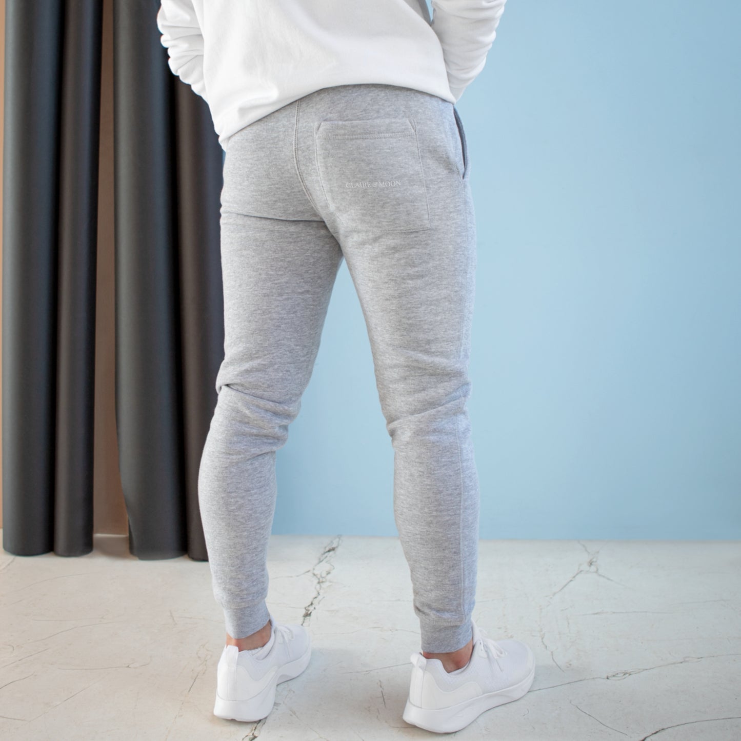 Claireandmoon logo Unisex Fleece Joggers