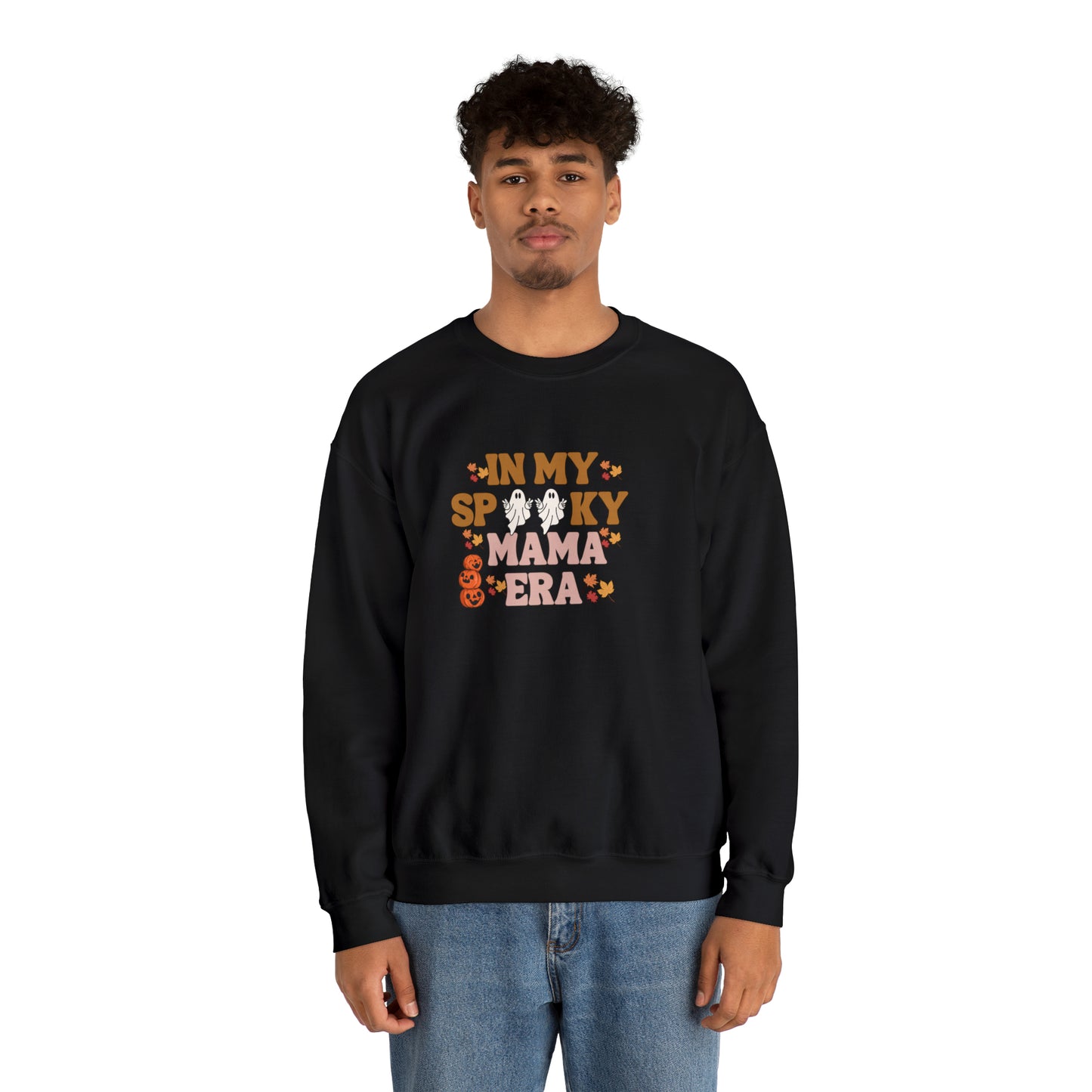 In My Spooky Mama Era Unisex Heavy Blend Crewneck Sweatshirt