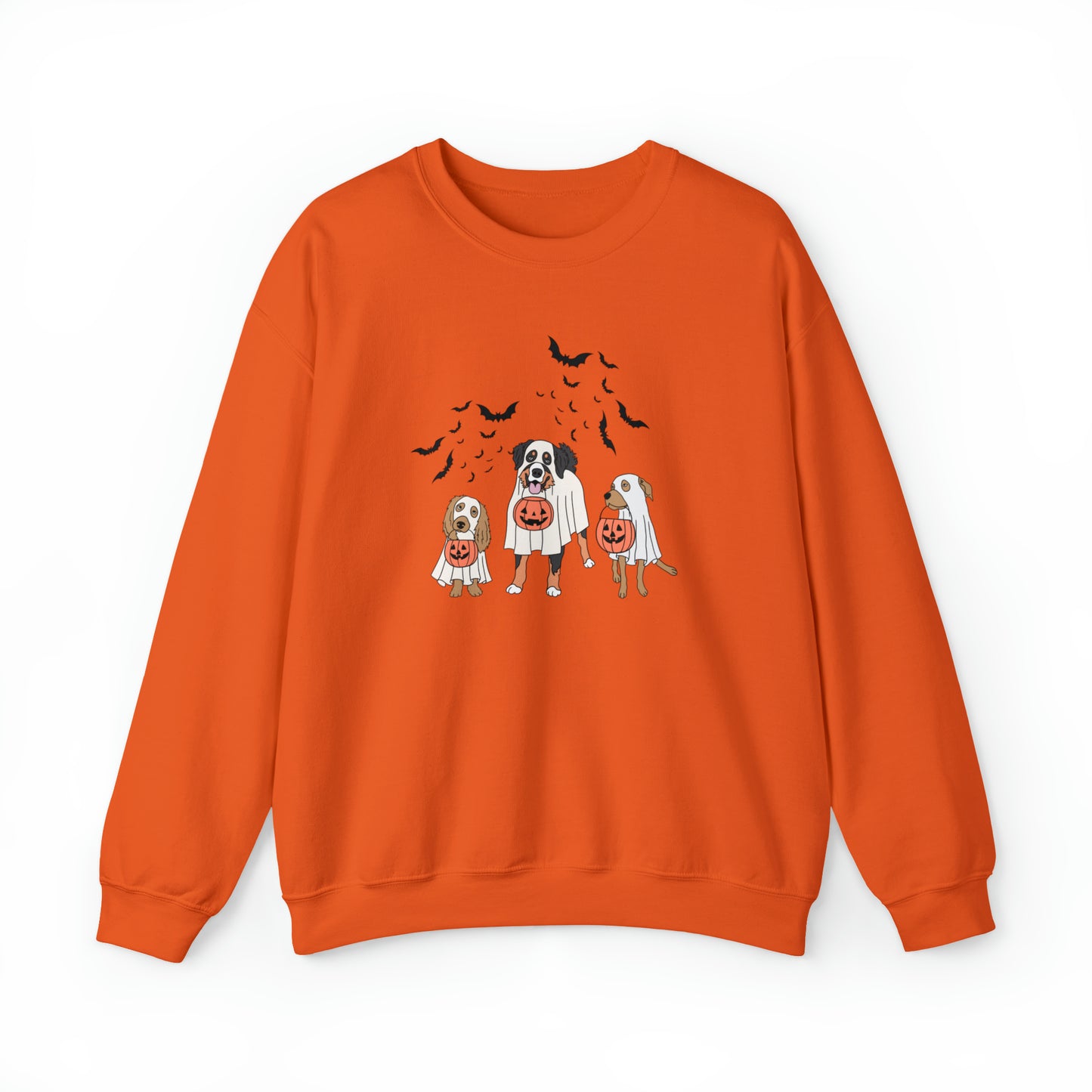 Dog ghosts Unisex Heavy Blend Crewneck Sweatshirt