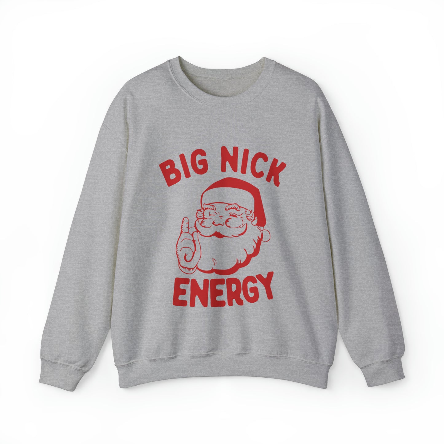 Big Nick Energy Unisex Heavy Blend Crewneck Sweatshirt
