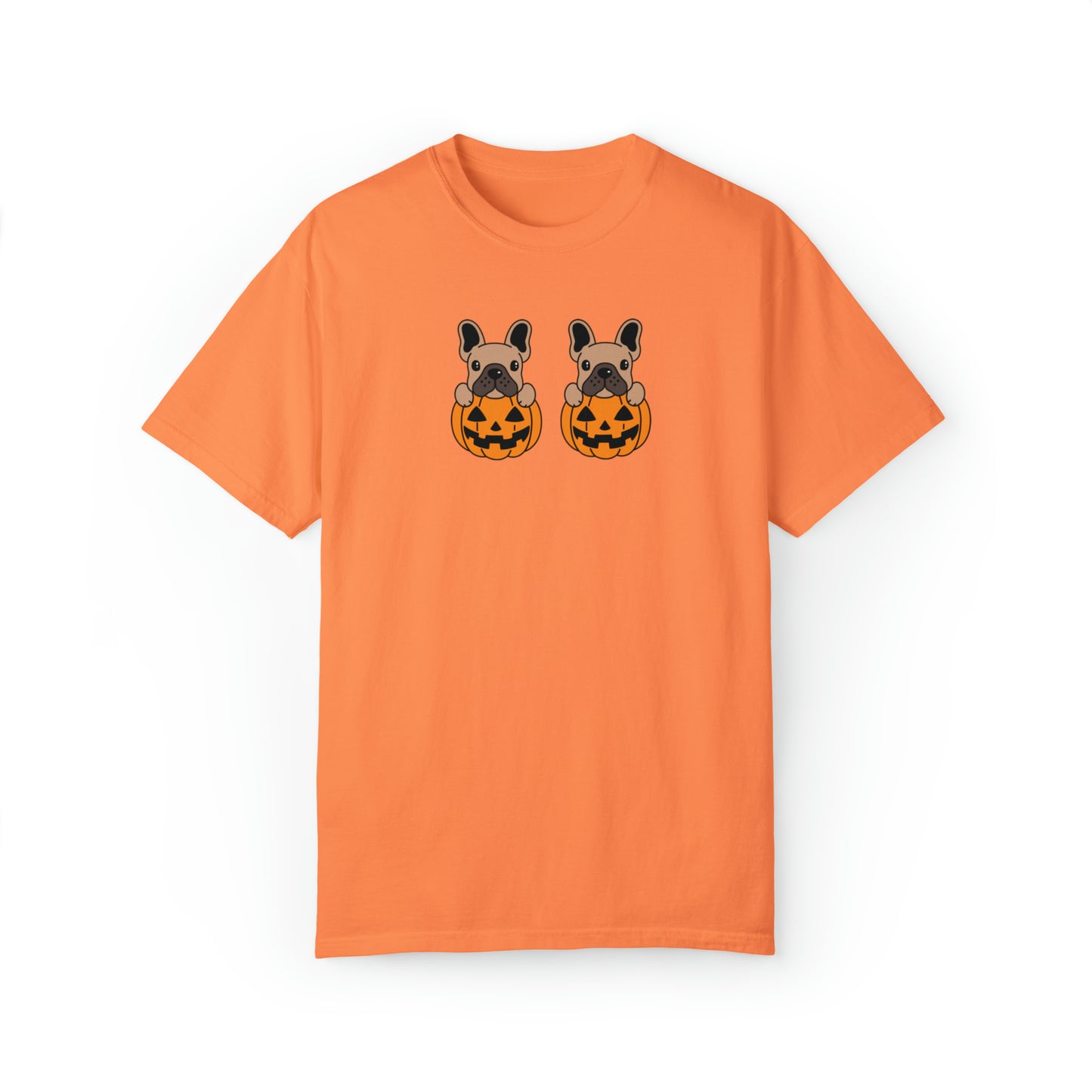 Doggie Pumpkins Unisex Garment-Dyed T-shirt