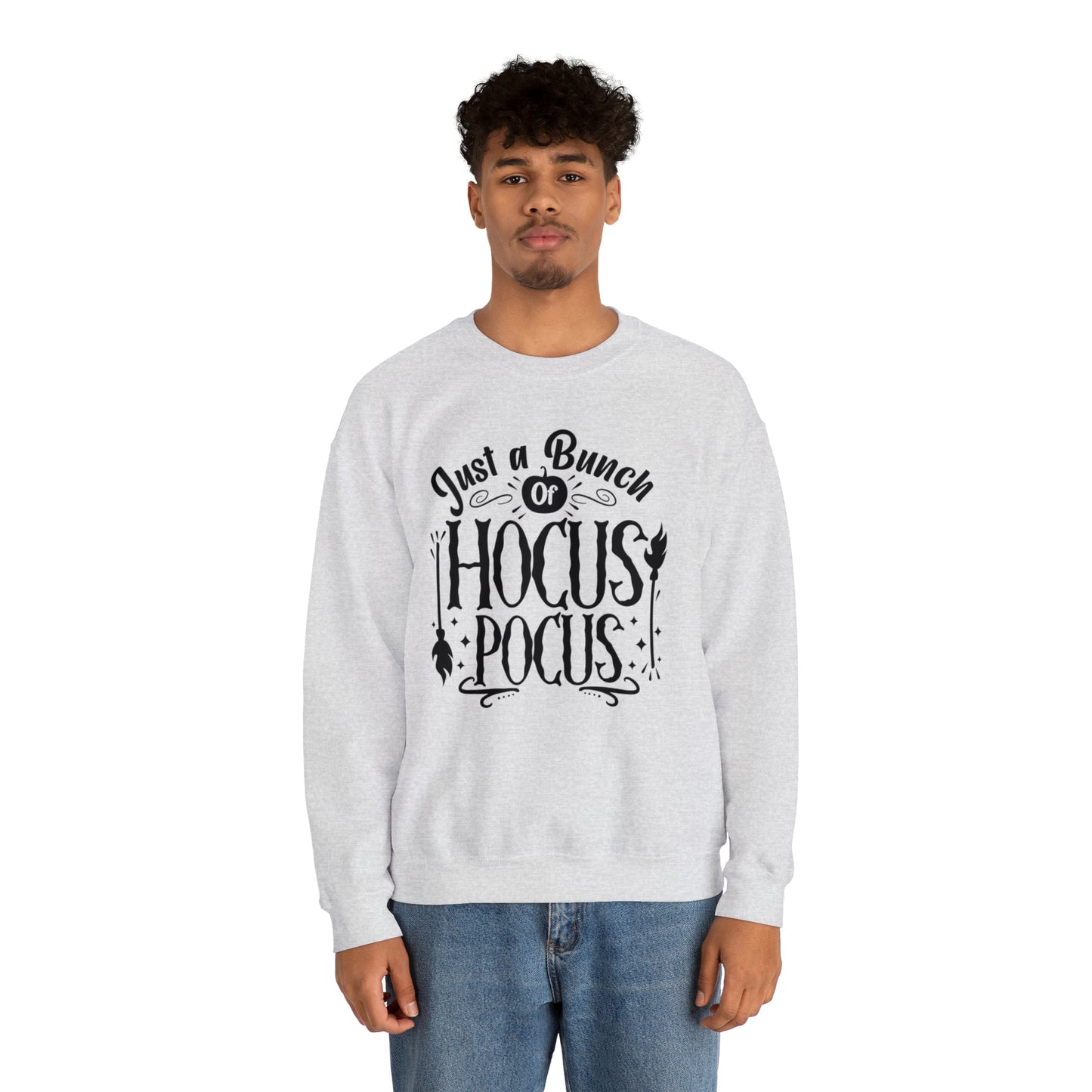 Just A Bunch Of Hocus Pocus Unisex Heavy Blend Crewneck Sweatshirt