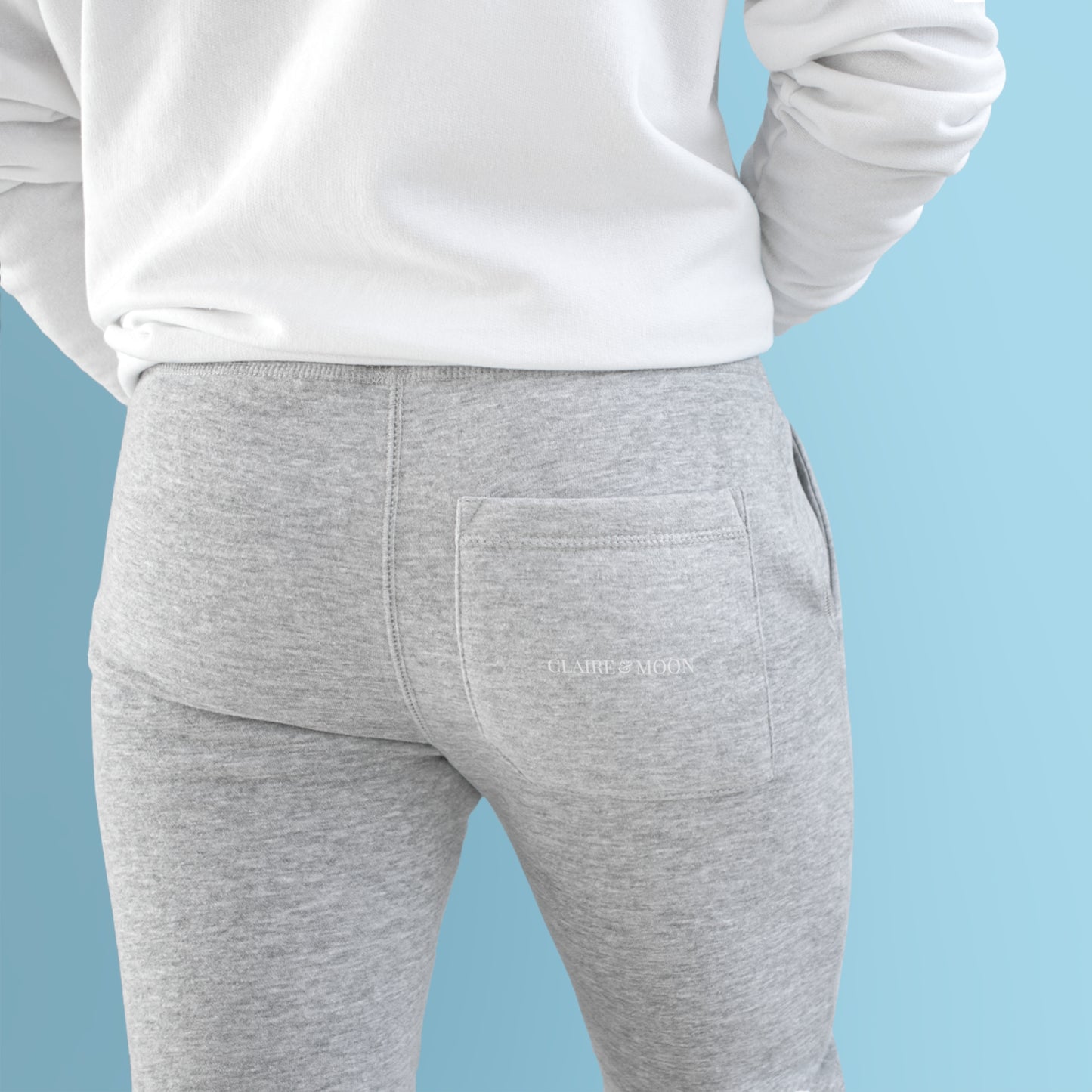 Claireandmoon logo Unisex Fleece Joggers