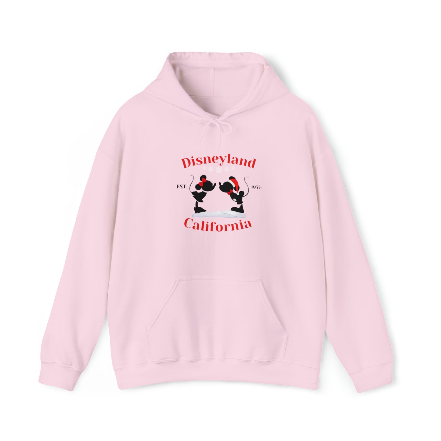 Disneyland Mickey And Minnie Christmas Unisex Heavy Blend Hooded Sweatshirt