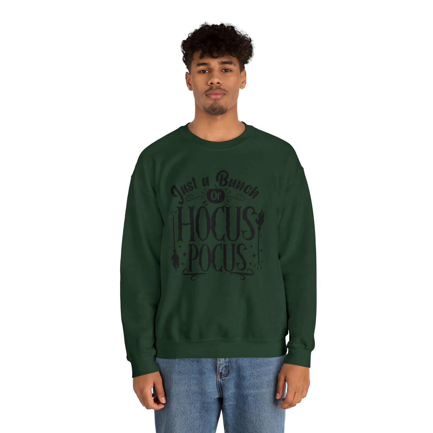 Just A Bunch Of Hocus Pocus Unisex Heavy Blend Crewneck Sweatshirt